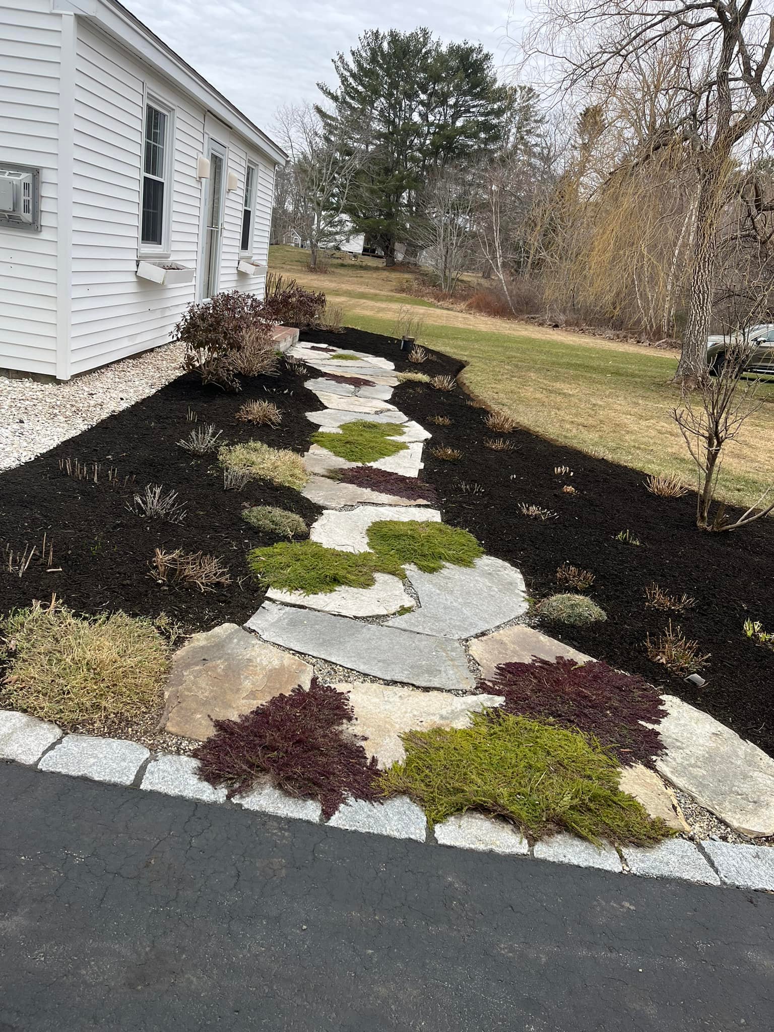 Masonry company Organic Innovations Stonework and Design in Brunswick, ME