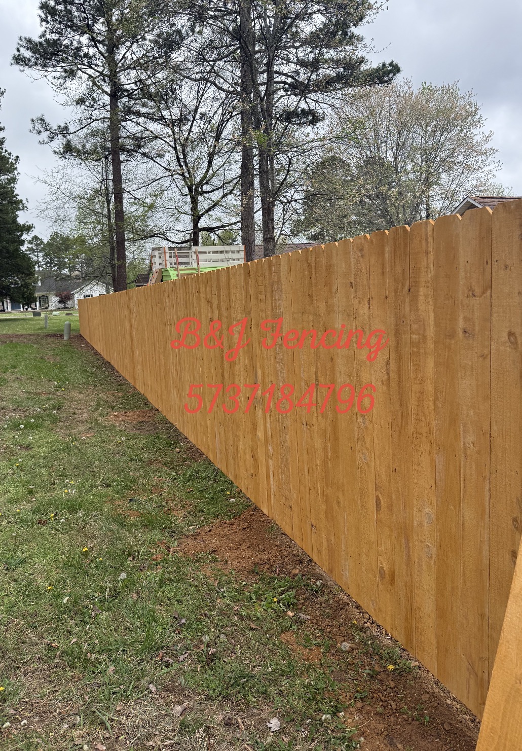  for B&J Fencing in Harviell, MO