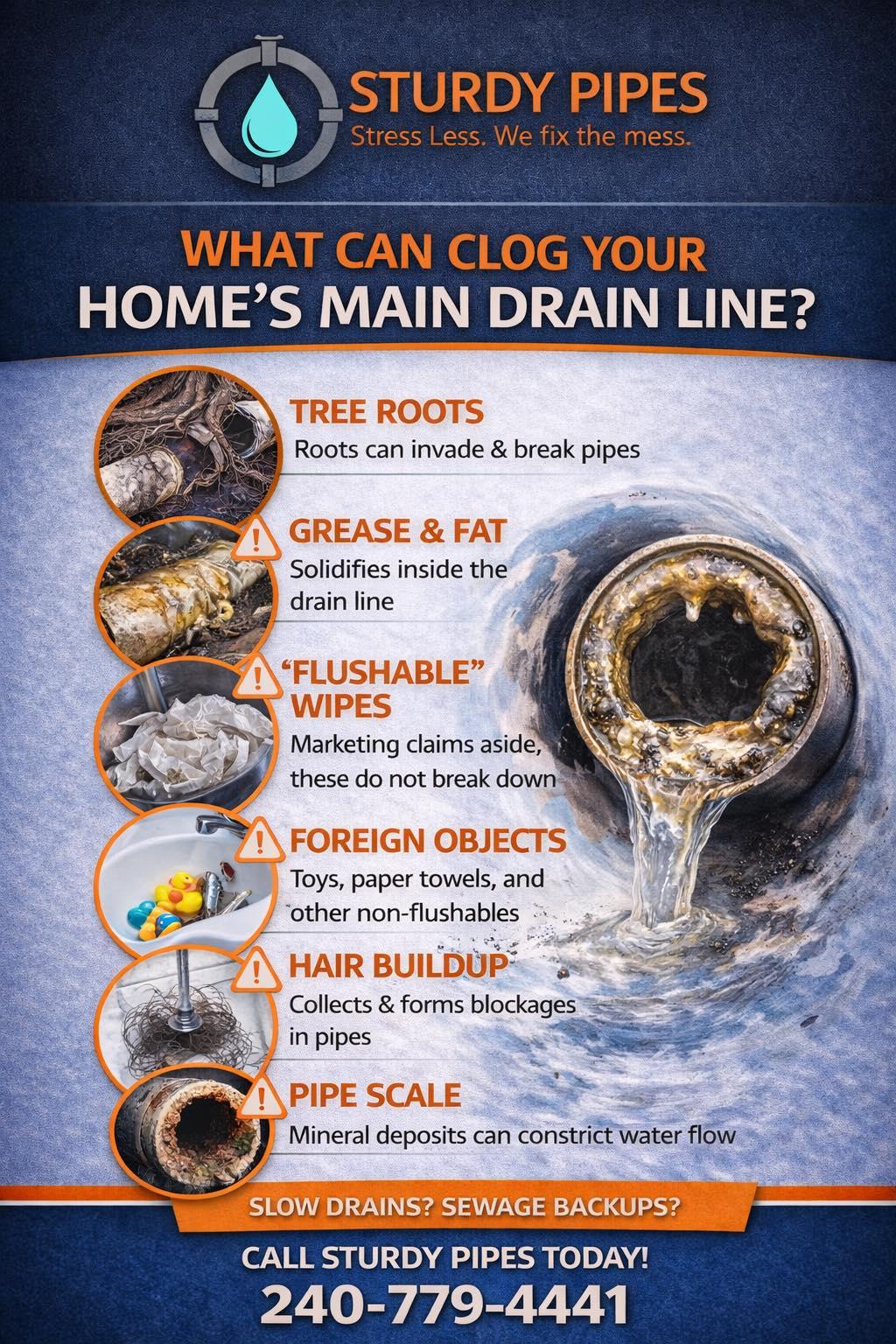  for Sturdy Pipes in Oxon Hill, MD