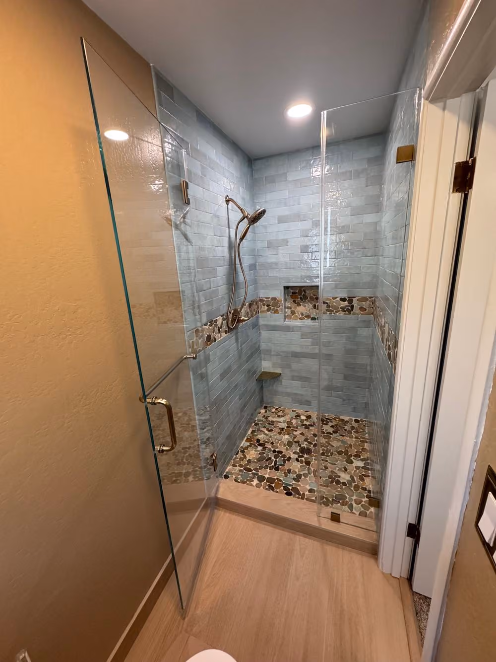 Maui-Themed Bathroom Remodel in Mountain View, CA