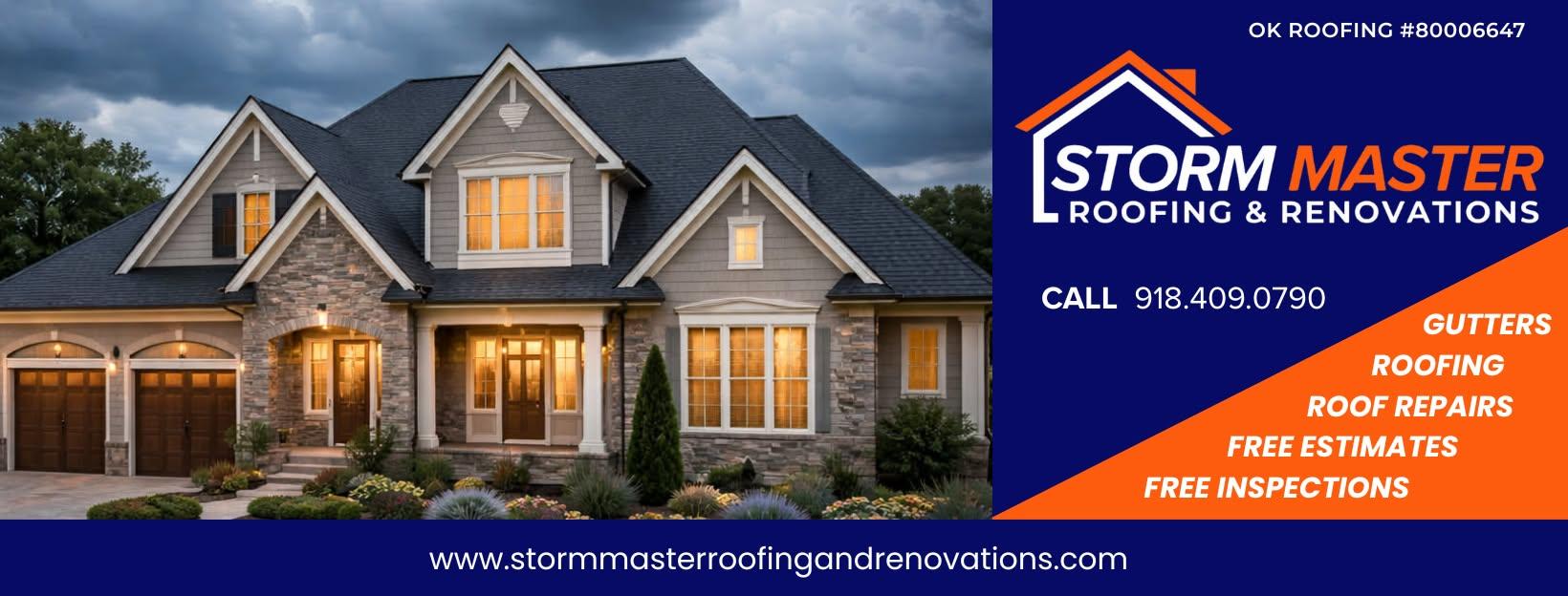  for Storm Master Roofing and Renovation in Tulsa, OK