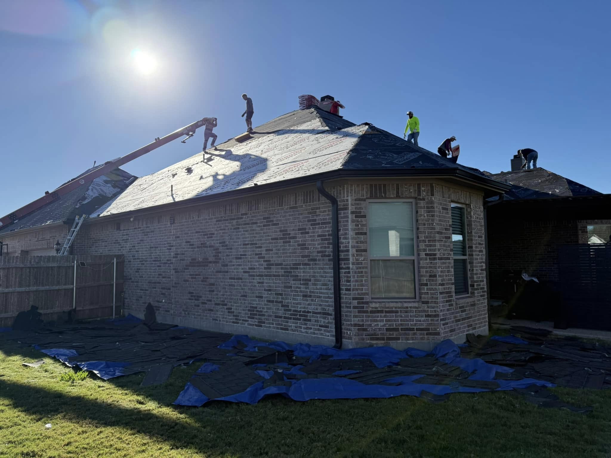 Rigo’s Roofing team in Eastland, Texas - people or person