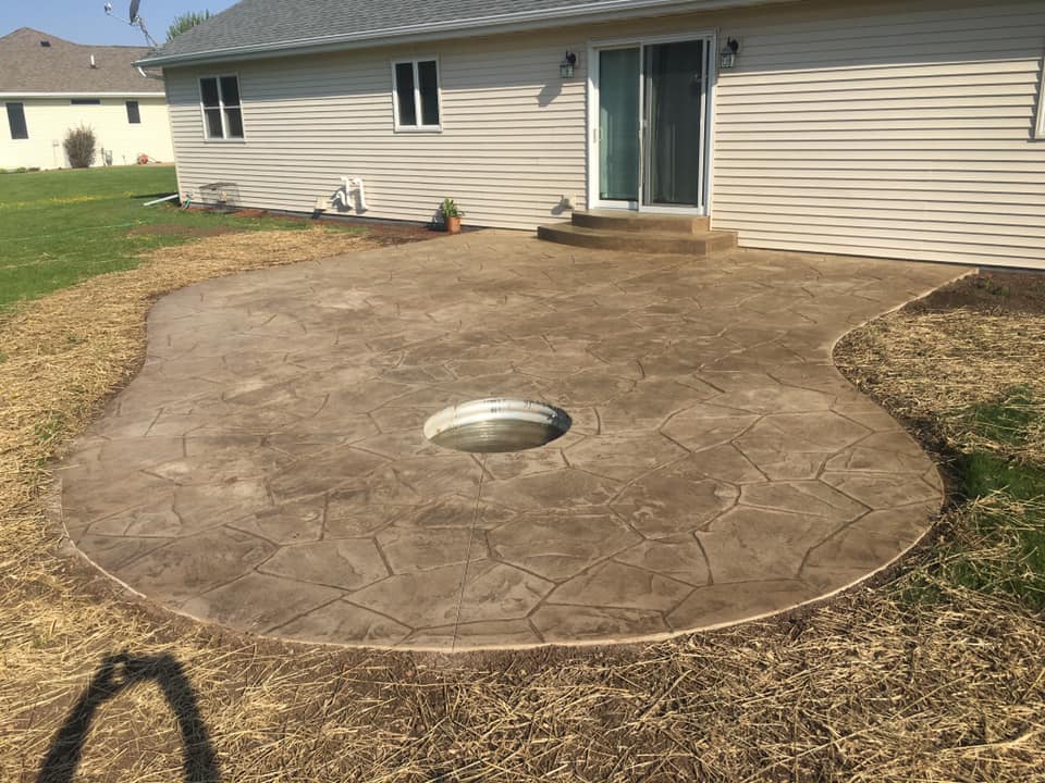  for Rasmussen Concrete in Oshkosh, WI