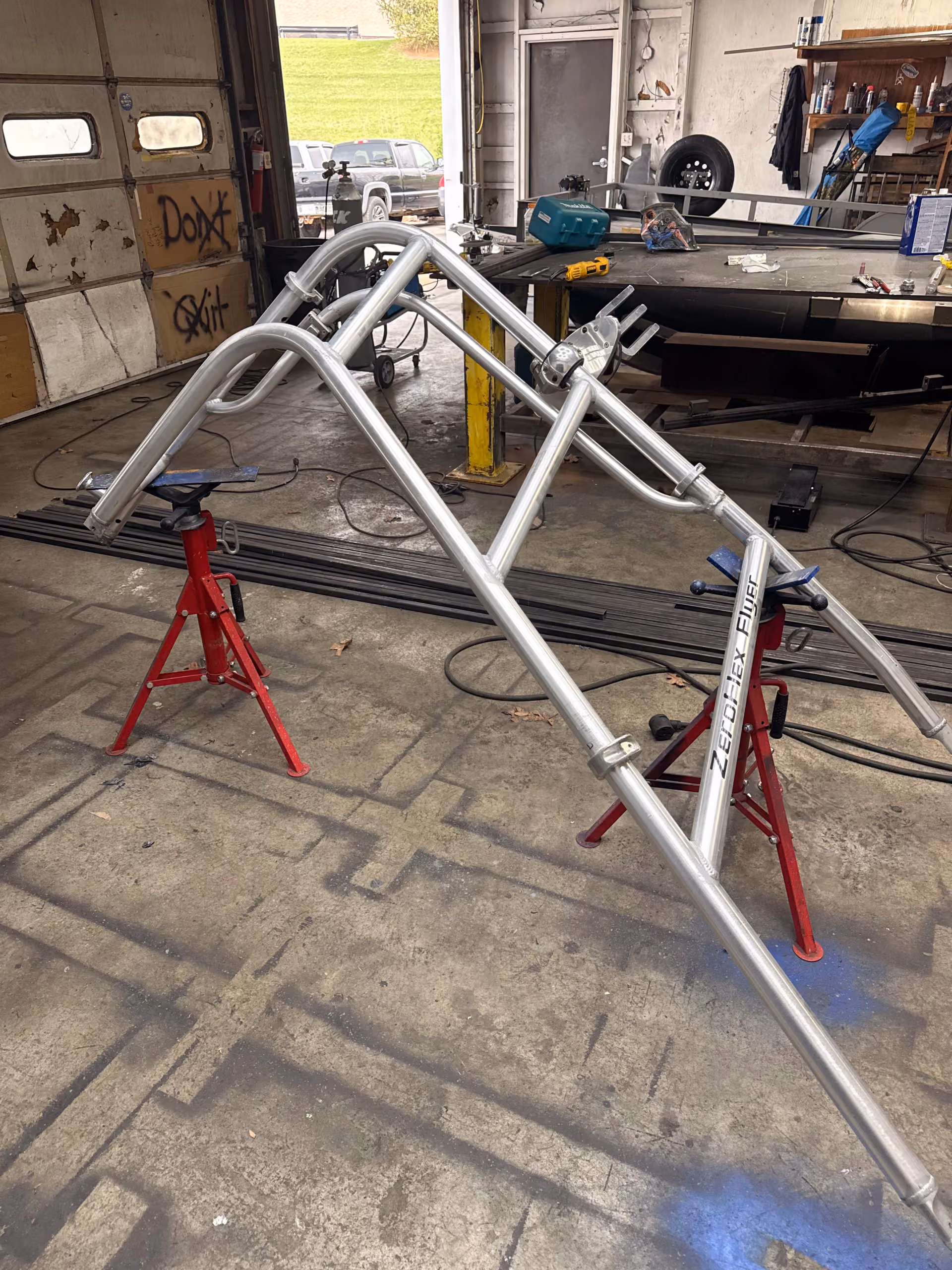 Aluminum Ski Tower Repair for a Boating Adventure