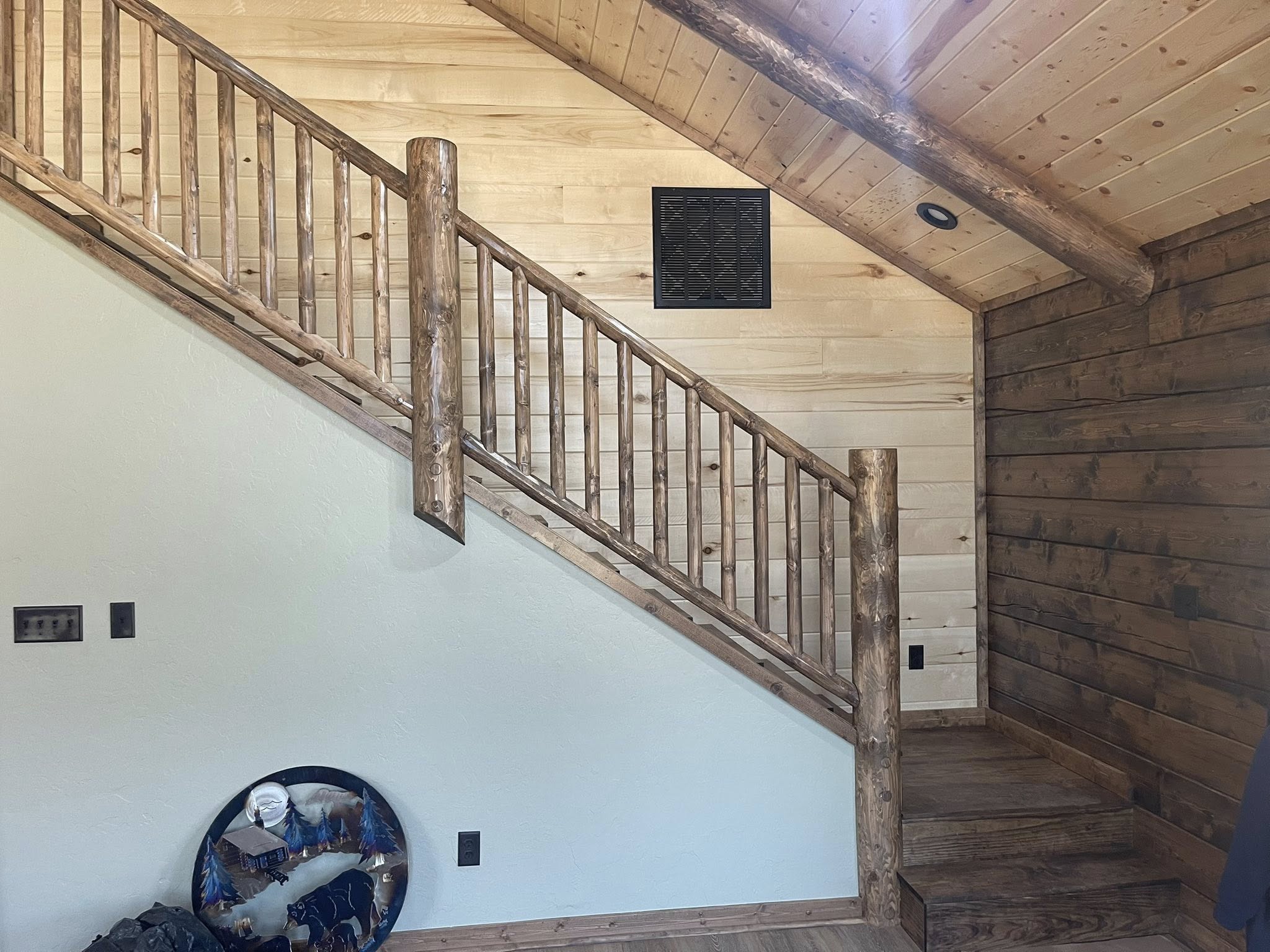 log home restoration company Moss Construction in Longview, TX