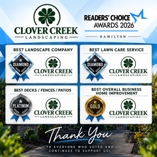 Clover Creek Landscaping, Best of Readers' Choice 2026 award winner