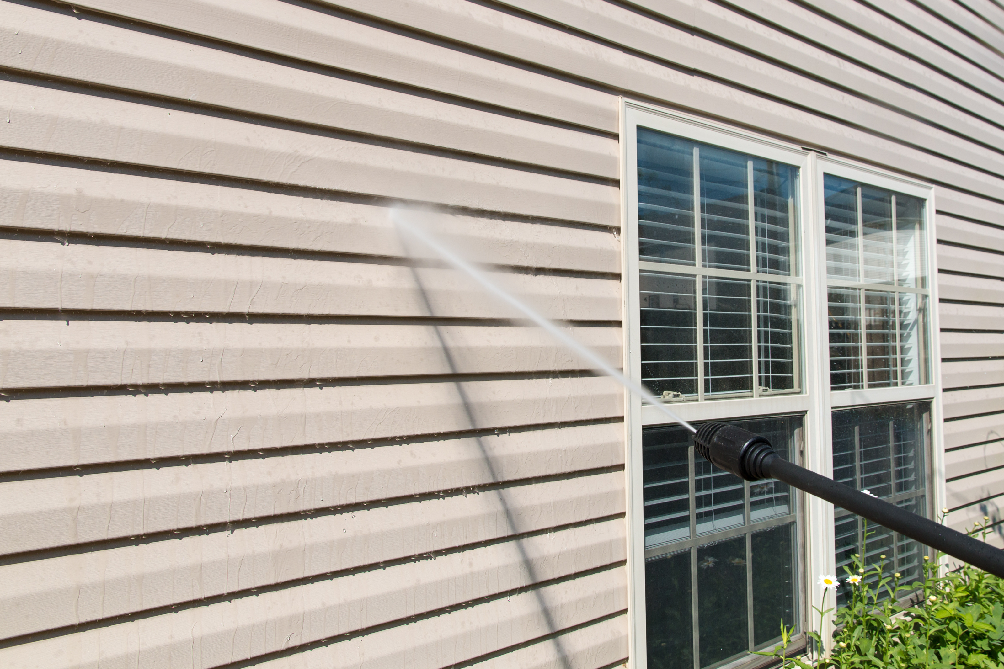 Soft Washing company Sharper Look Exteriors in Midland, VA