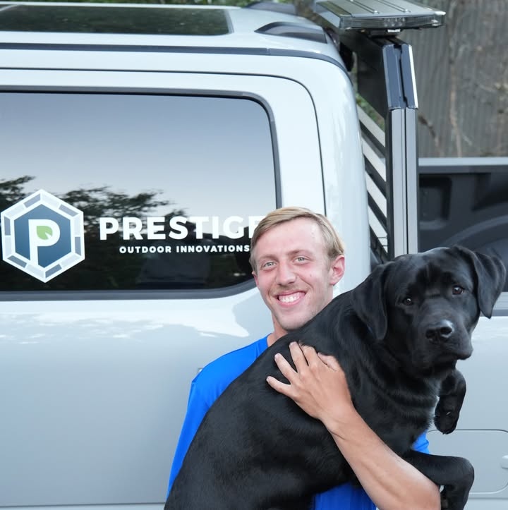 Tyler Berry, owner of Prestige Outdoor Innovations