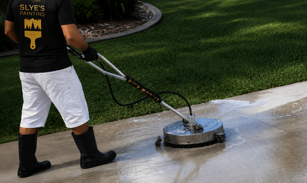 Driveway Pressure Washing