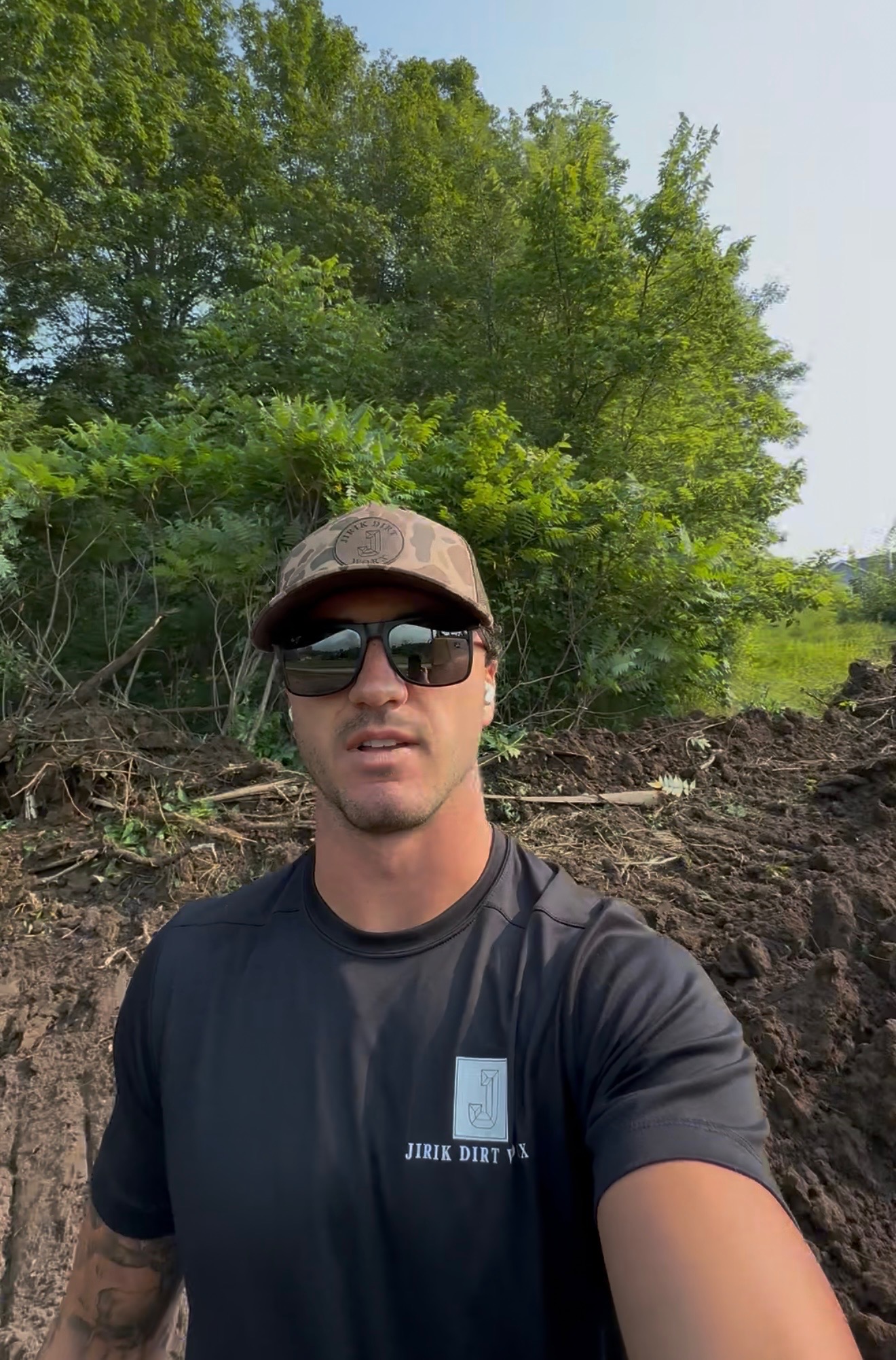 Devon on an excavation job