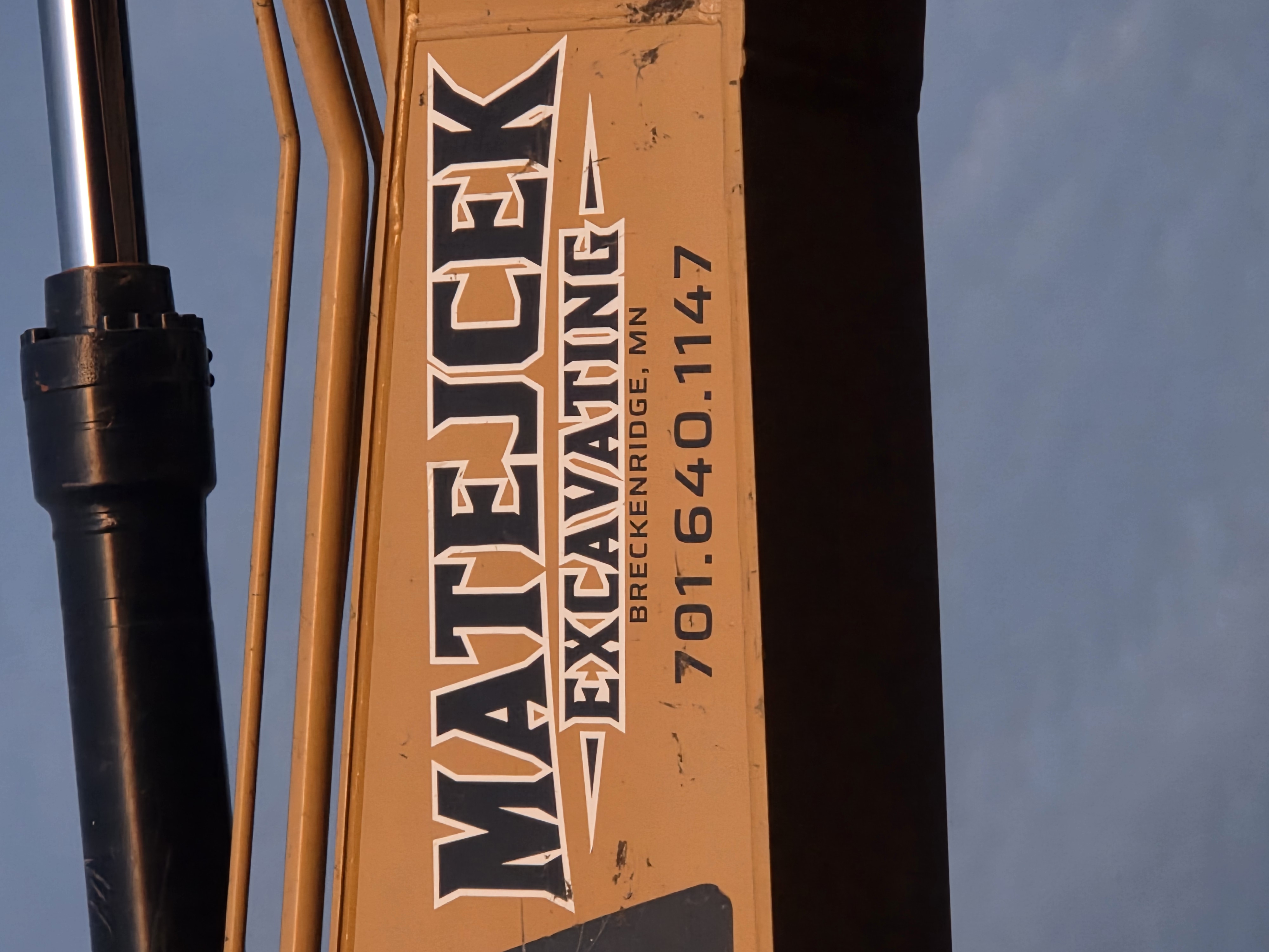  for Matejcek Excavating in Breckenridge, MN