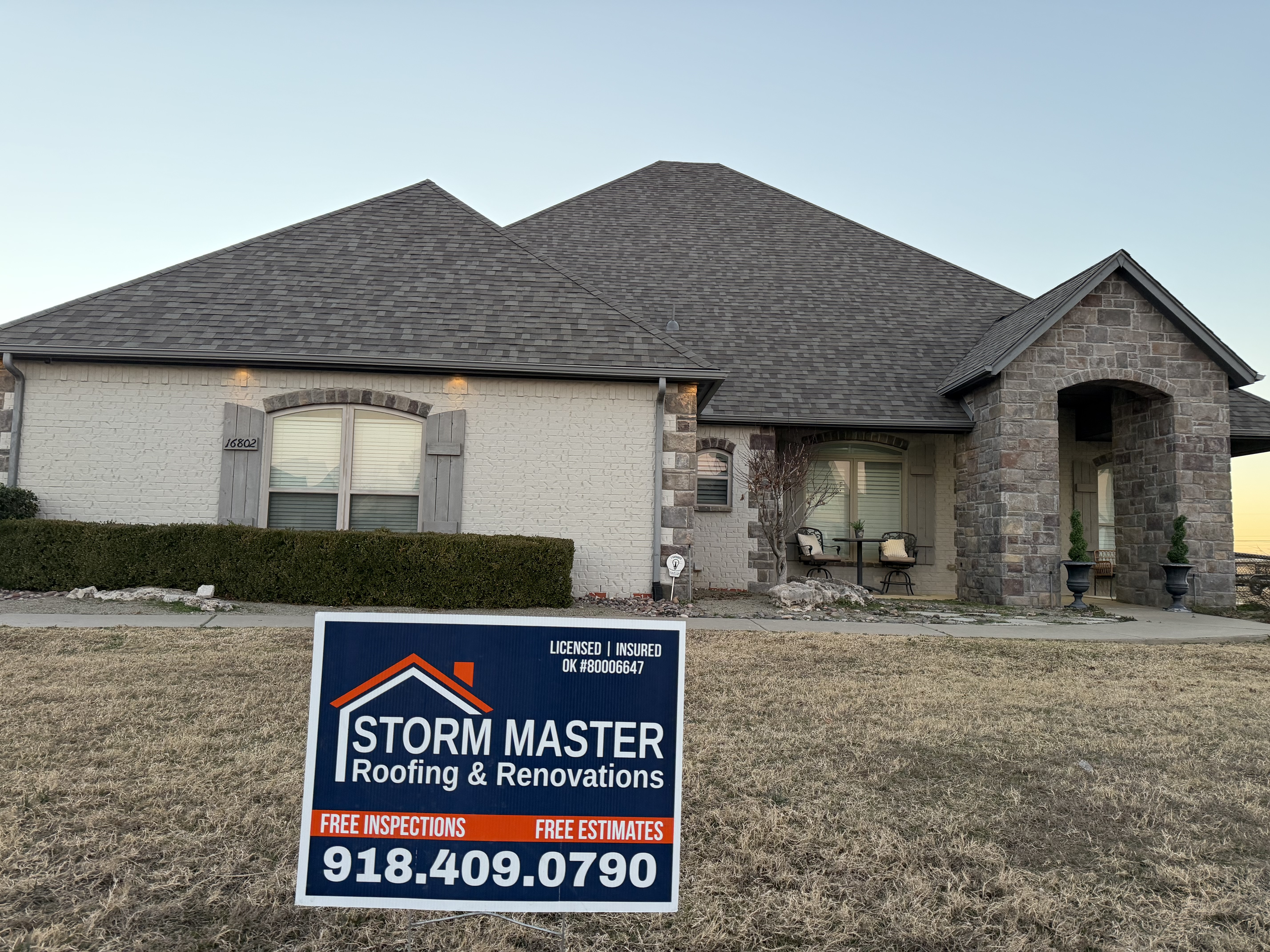  for Storm Master Roofing and Renovations in Tulsa, OK