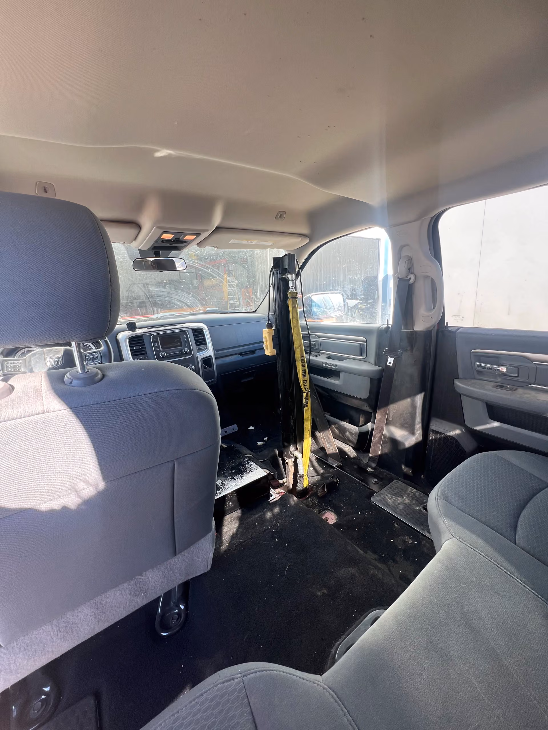 Custom Soil Sampler Mounting for a Truck
