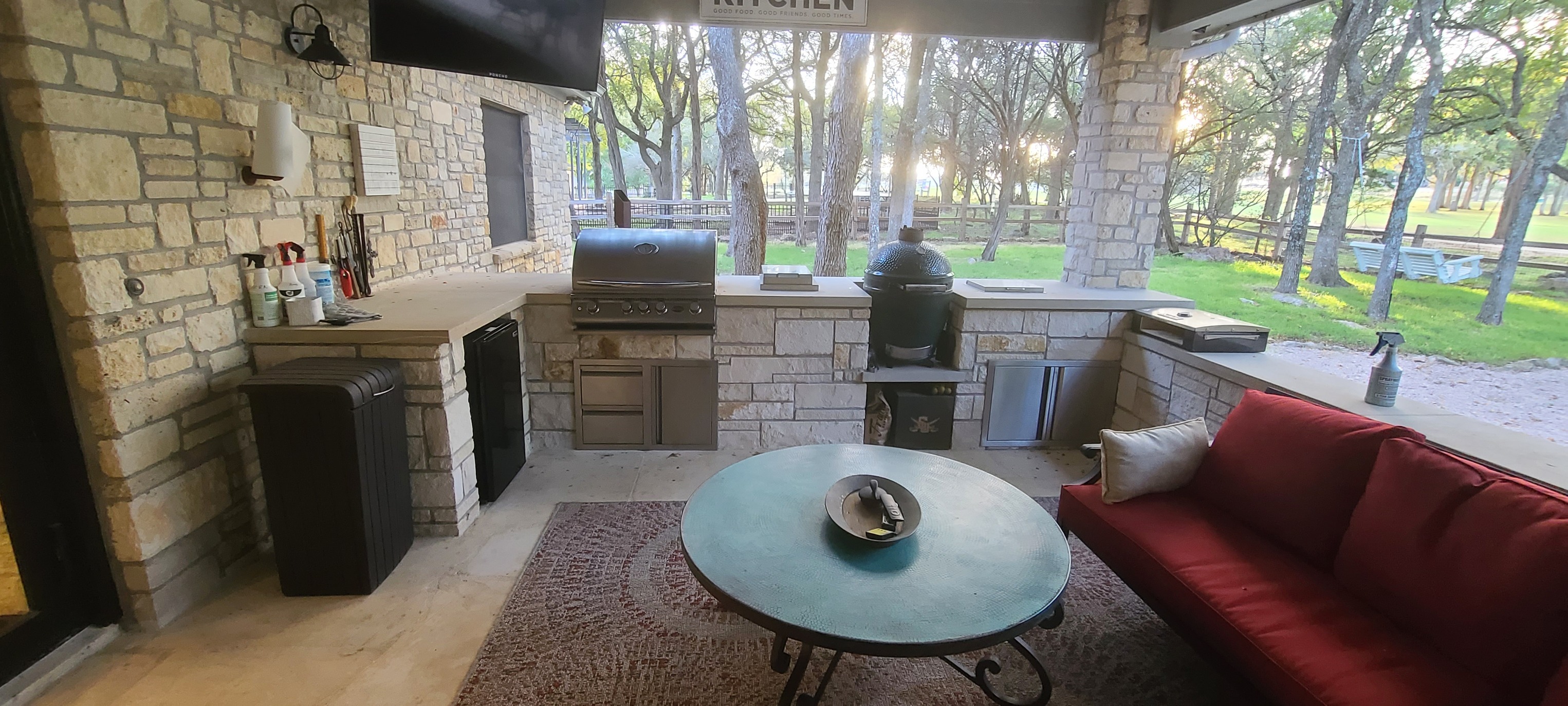 Landscaping company Martin's Masonry & Landscaping in Leander, TX