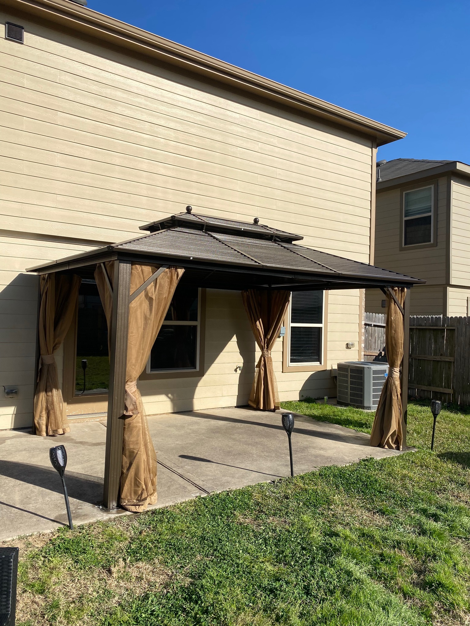 Outdoor addition project by Luxurious Construction LLC