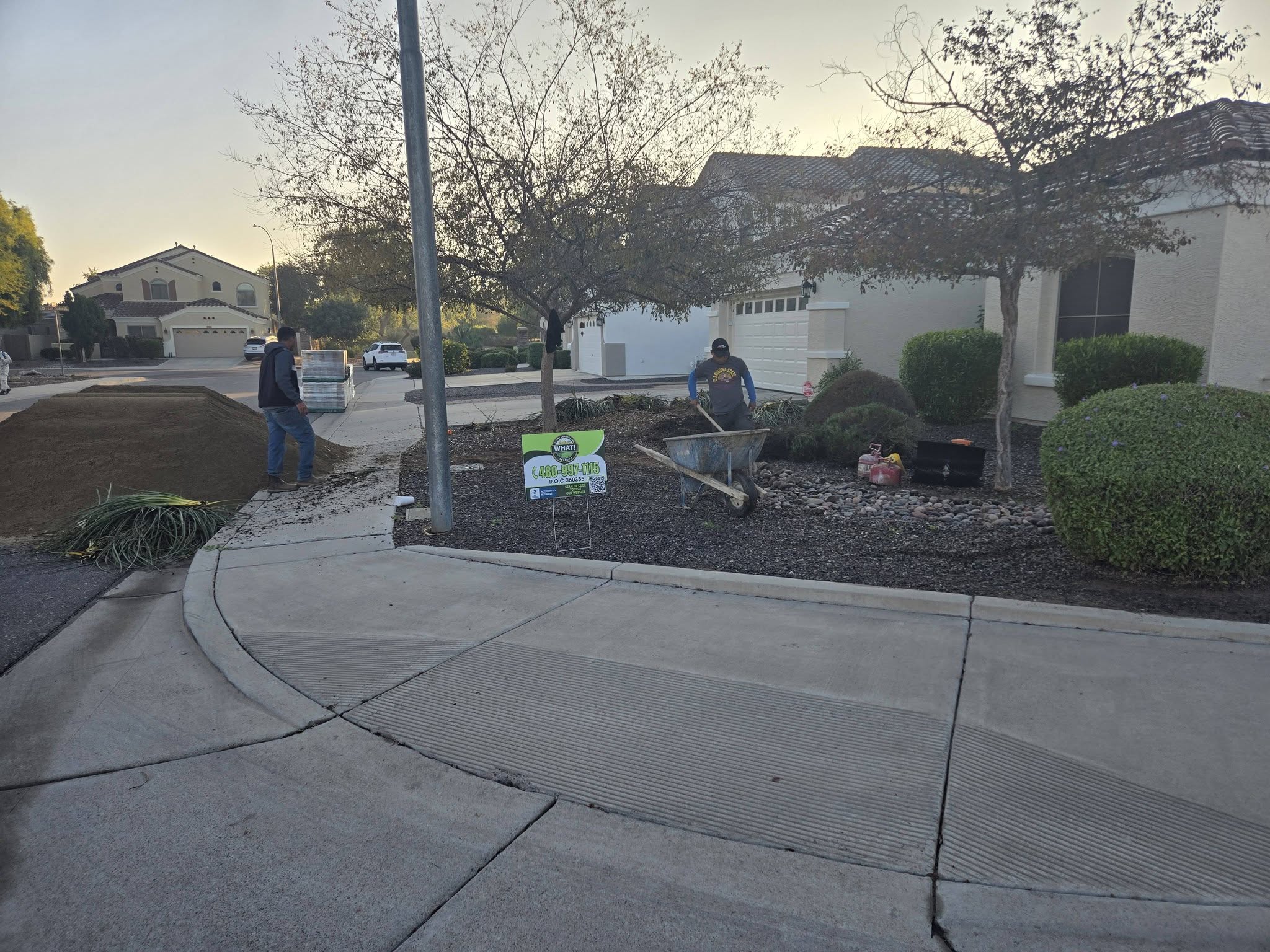  for WHAT! Luxury Landscapes, LLC. in Chandler, AZ