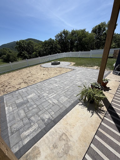 Patio installation in Blacksburg VA
