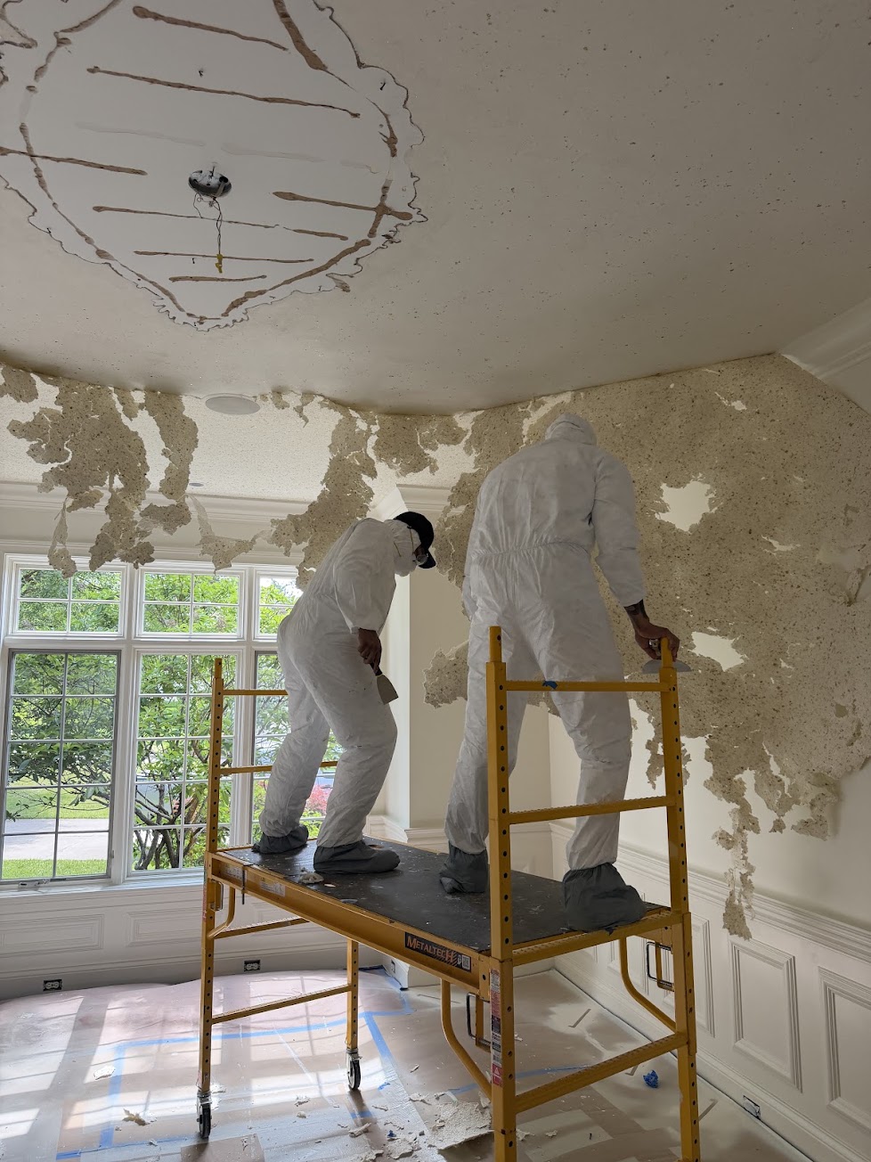 Popcorn Ceiling Removal