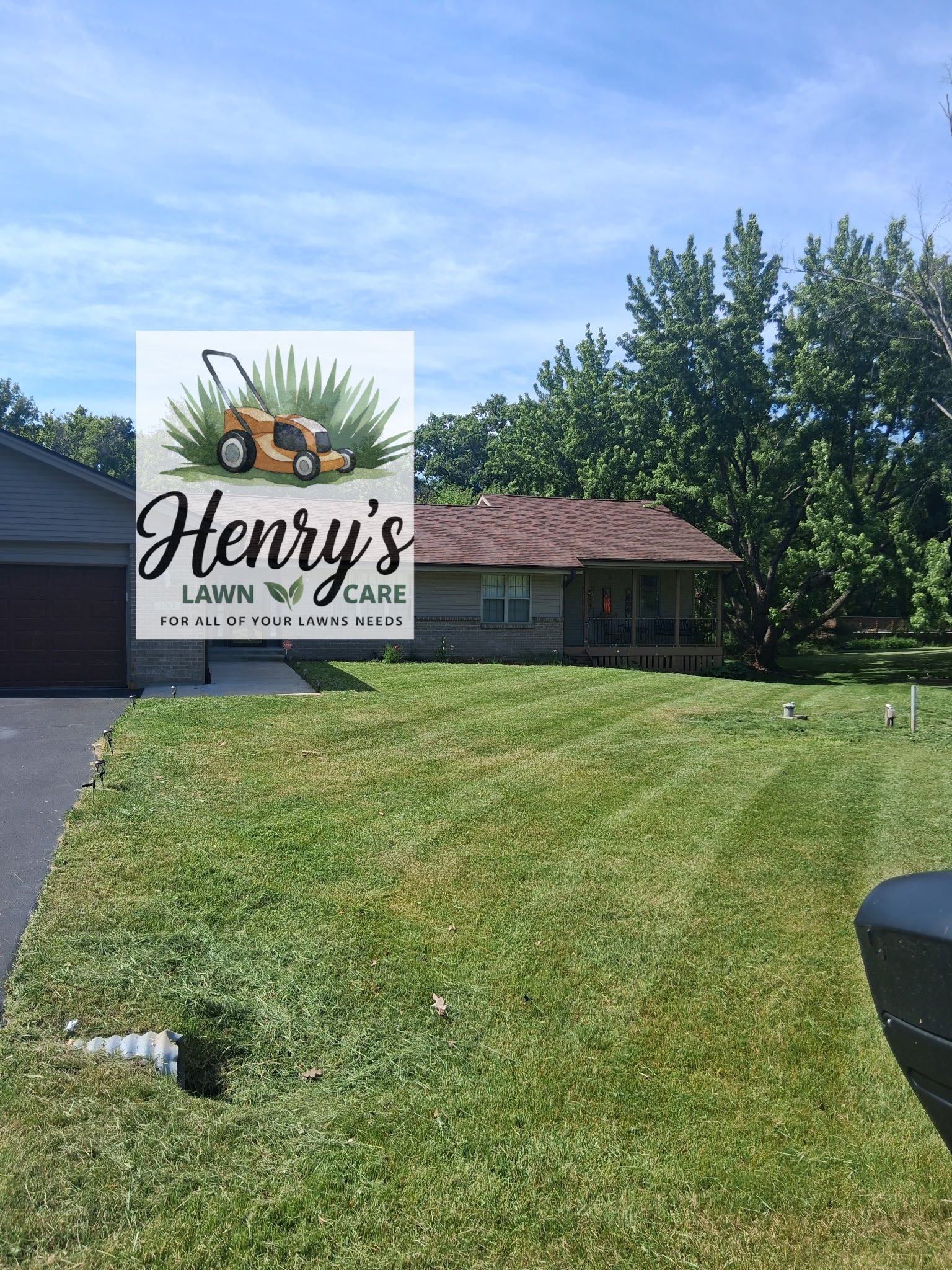  for Henry's Lawn Care in Rockford, IL