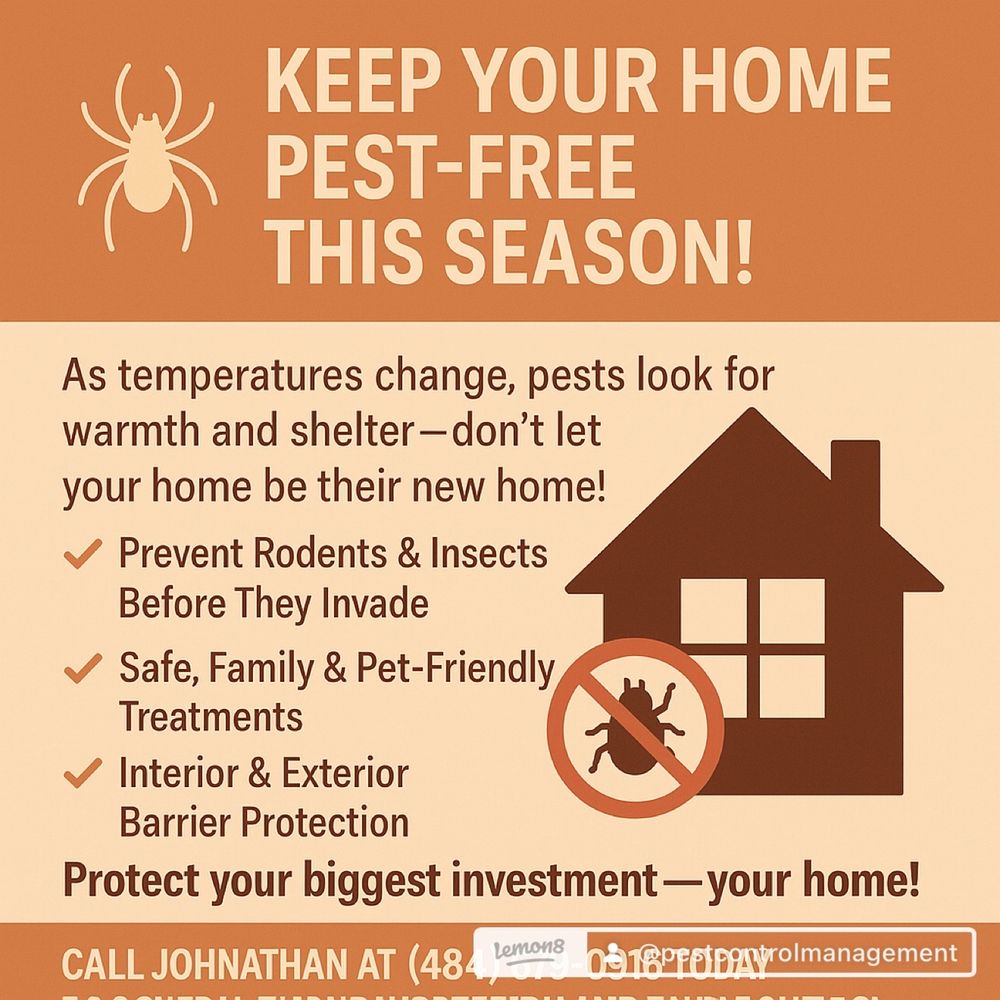 Pest Control Services Company company Pest Control Management in Montgomery County, PA