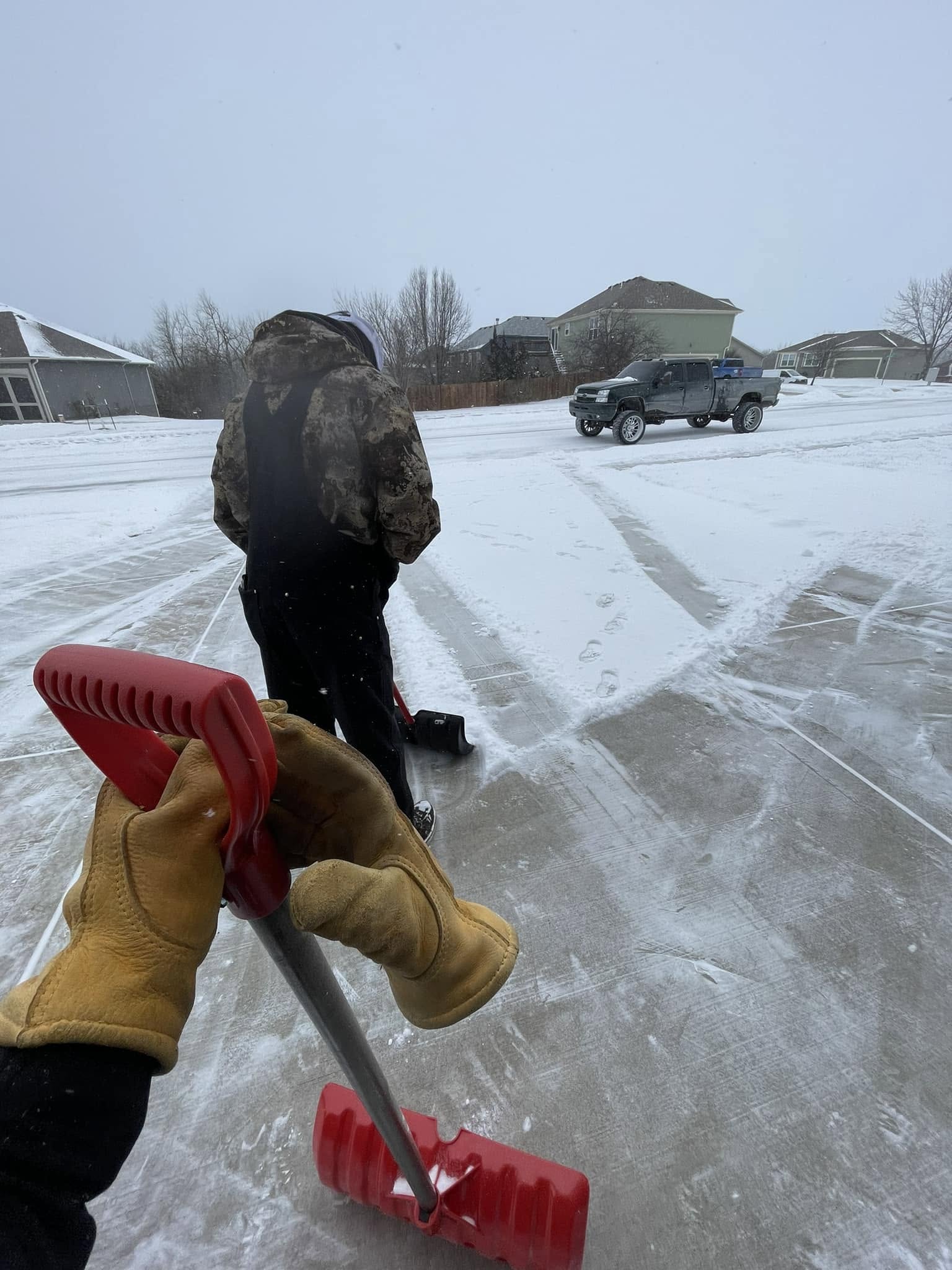 Snow removal service in Overland Park, KS