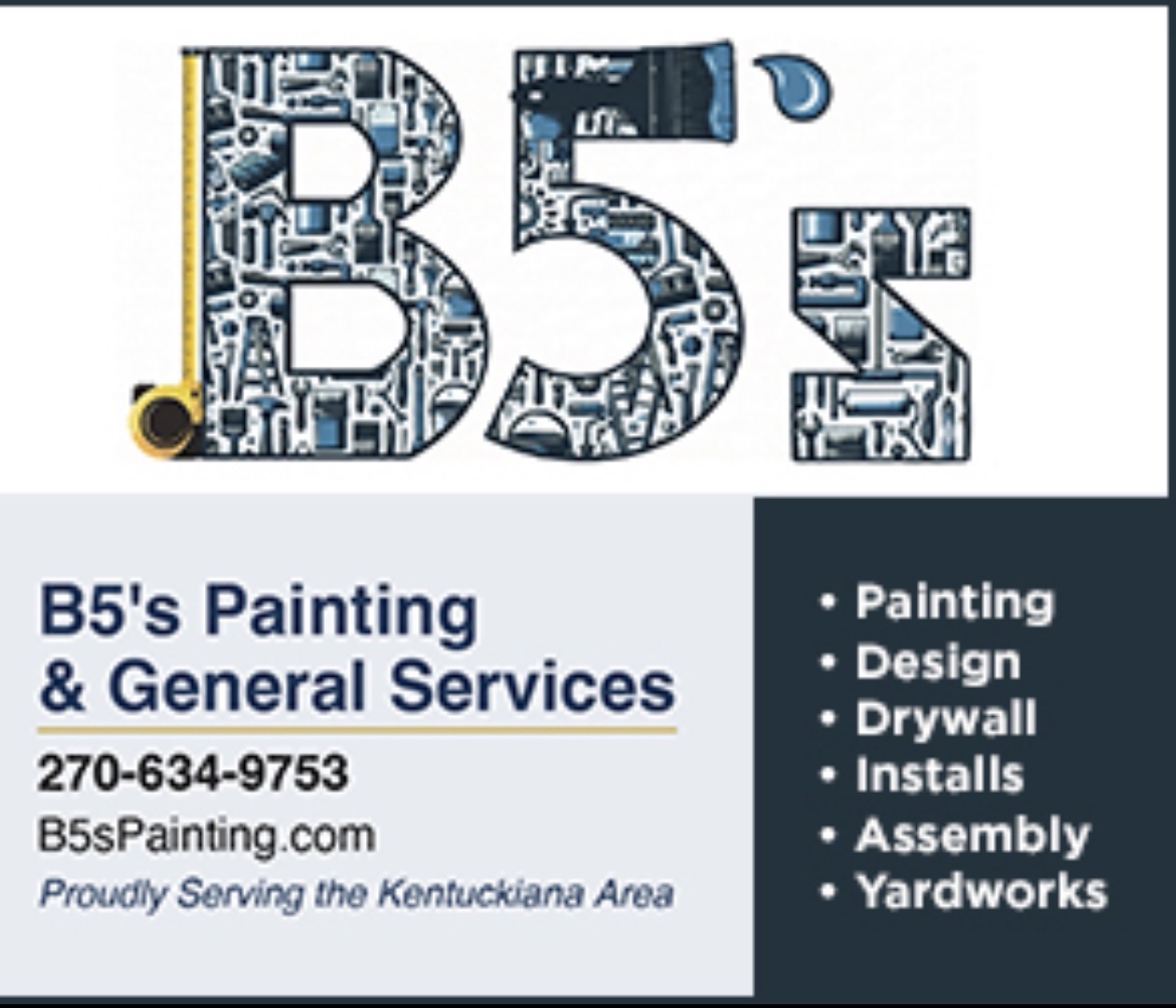  for B5’s Painting & General Services in Louisville, KY