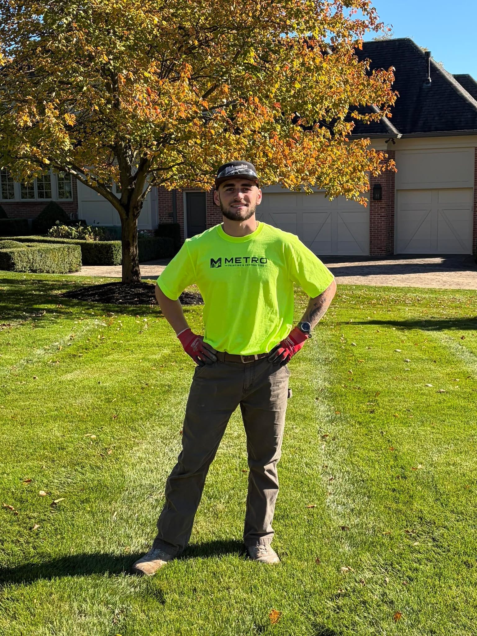 Griffin Phillips, owner of Metro Painting & Contracting