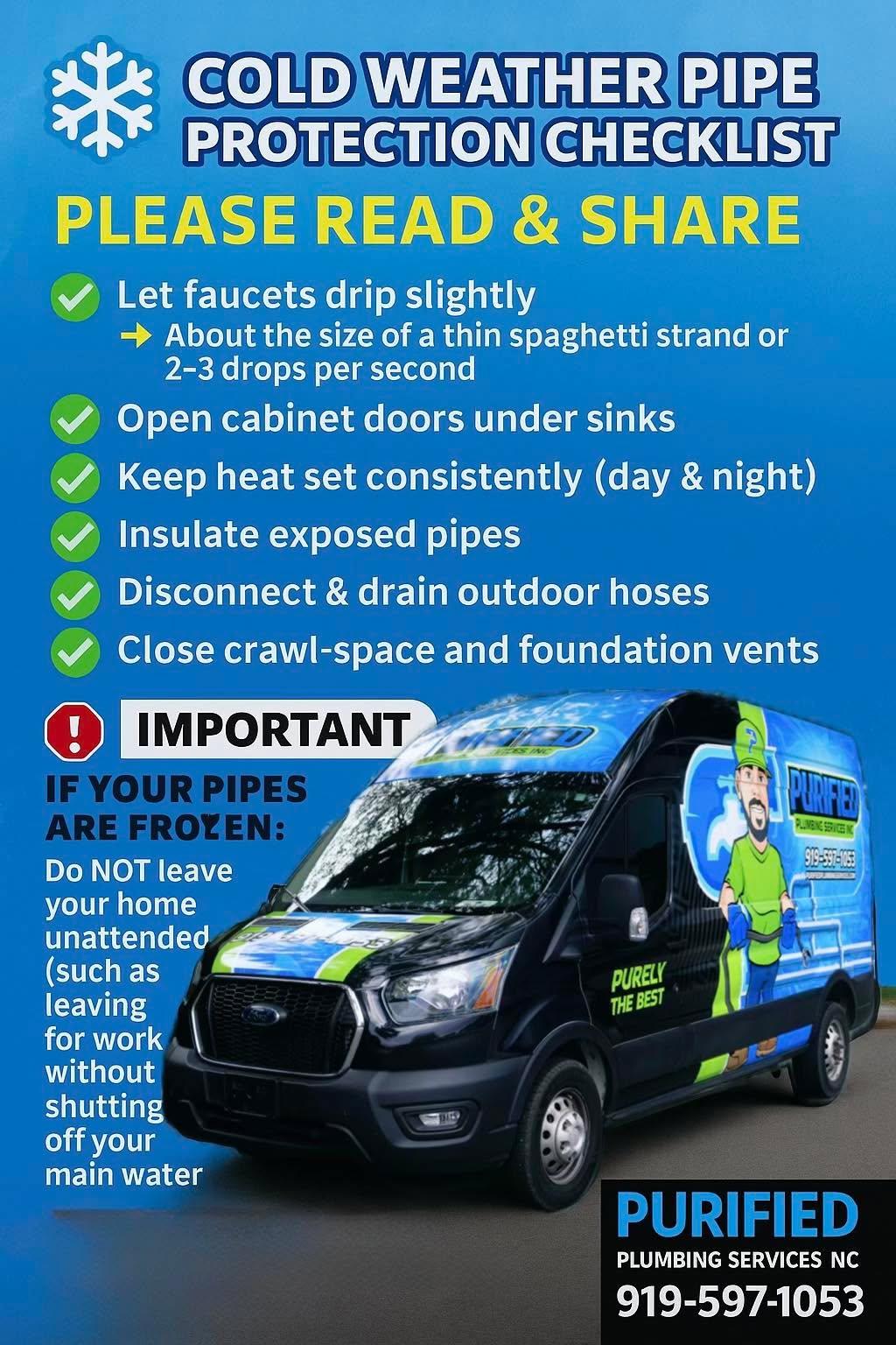  for Purified Plumbing Services INC in Roxboro, NC