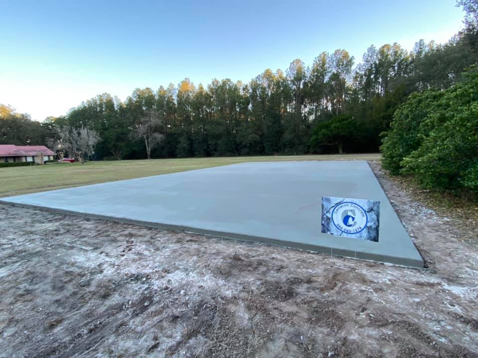 concrete services company Cameron Enterprises in Live Oak, FL