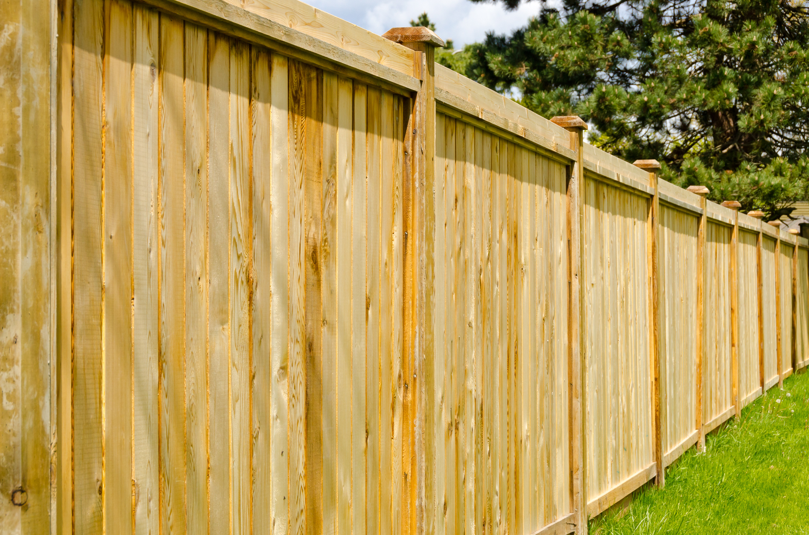 Wood Fencing Installation by Chilly's Fencing Services