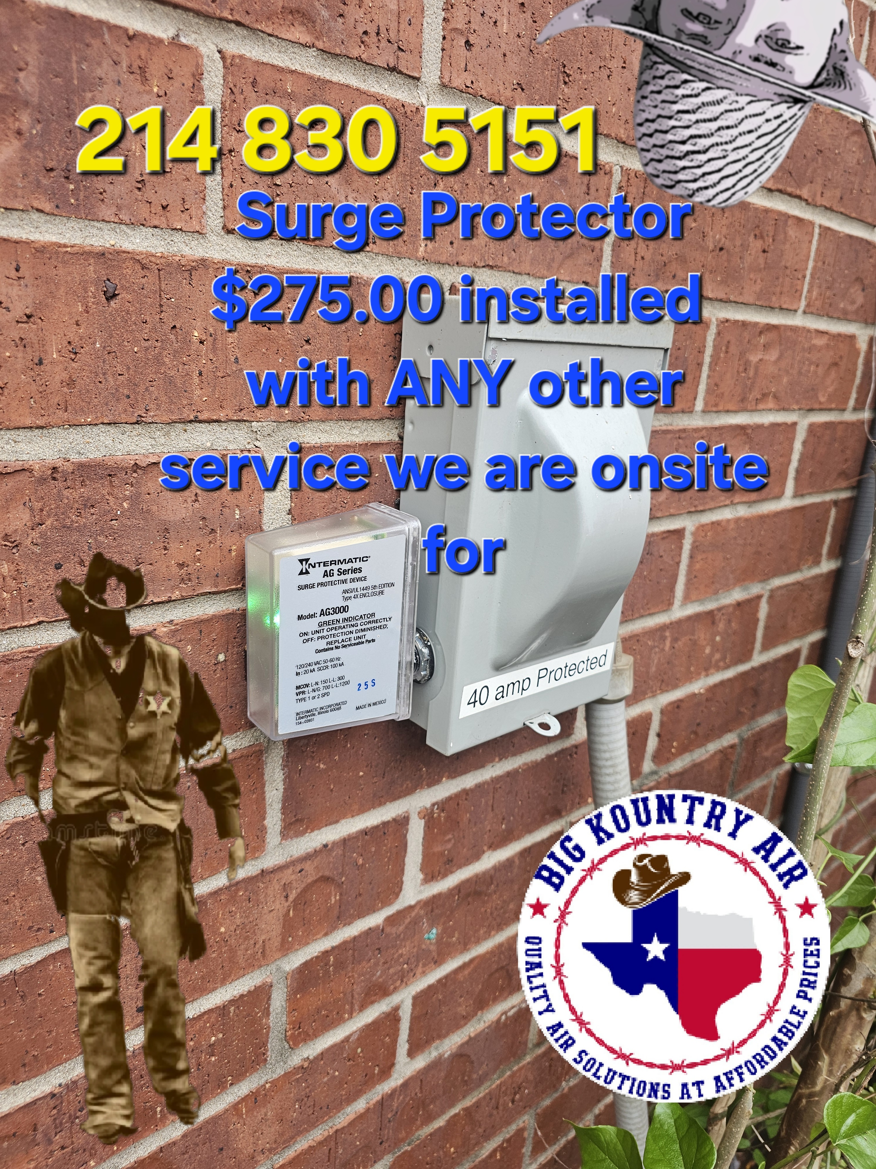  for Big Kountry Air in McKinney, TX