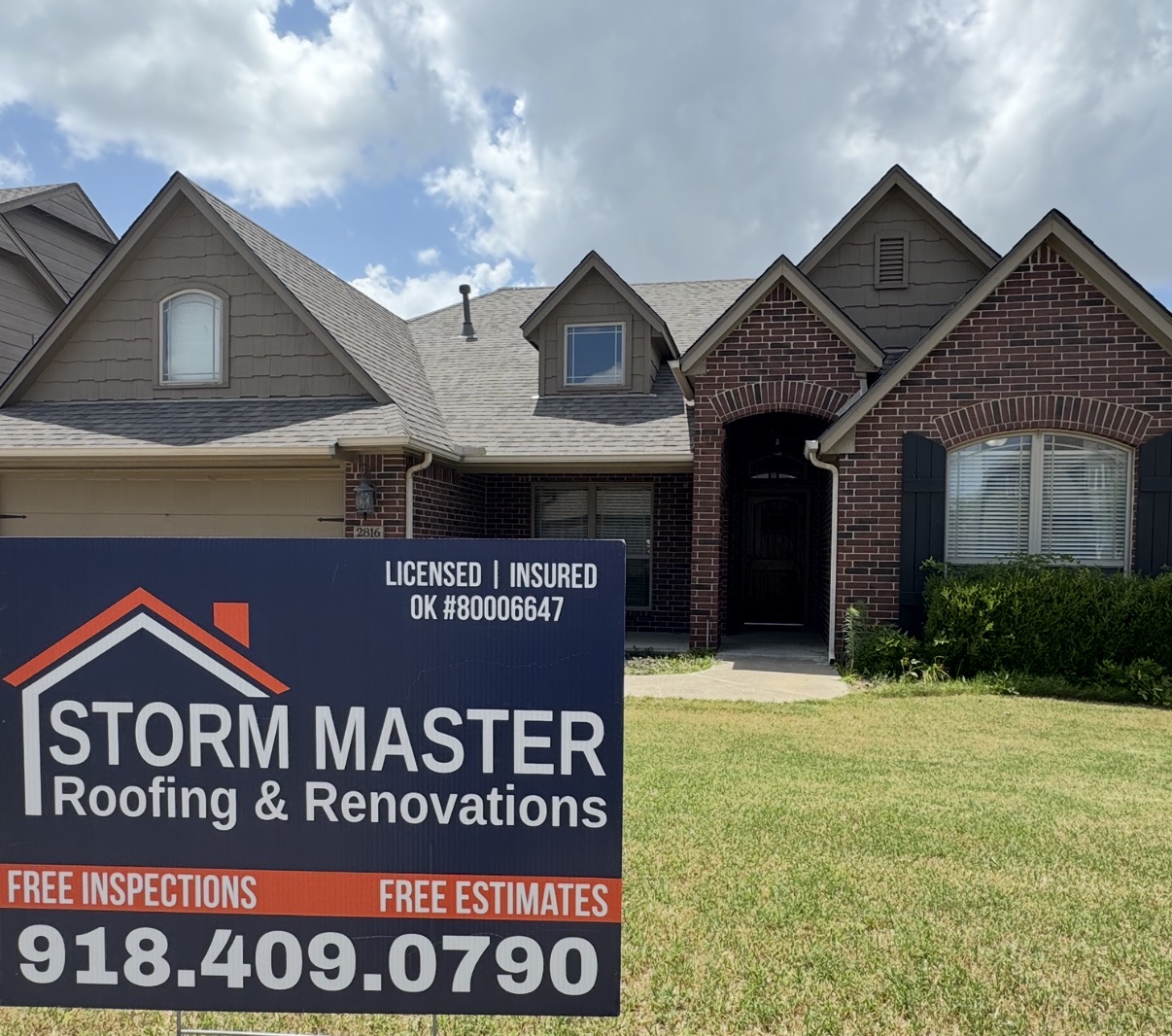  for Storm Master Roofing and Renovations in Tulsa, OK