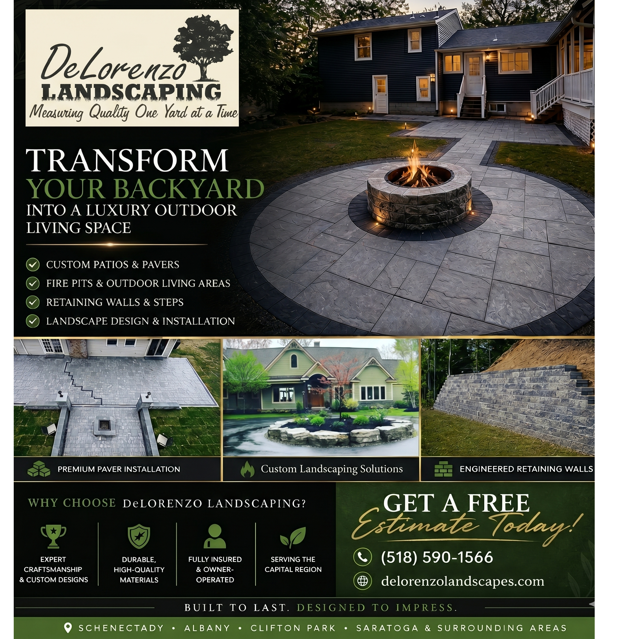  for  DeLorenzo Landscaping in Schenectady, NY