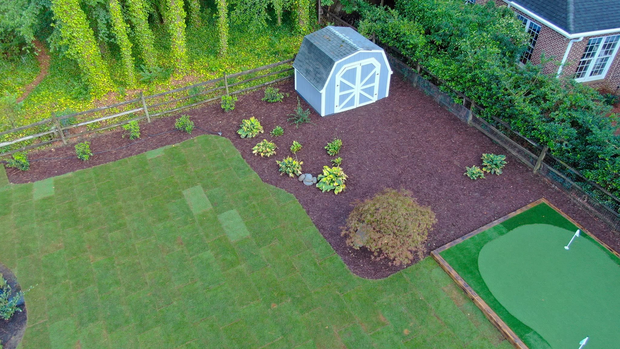 Signature Lawn and Landscape completed outdoor living project in Charlotte, NC