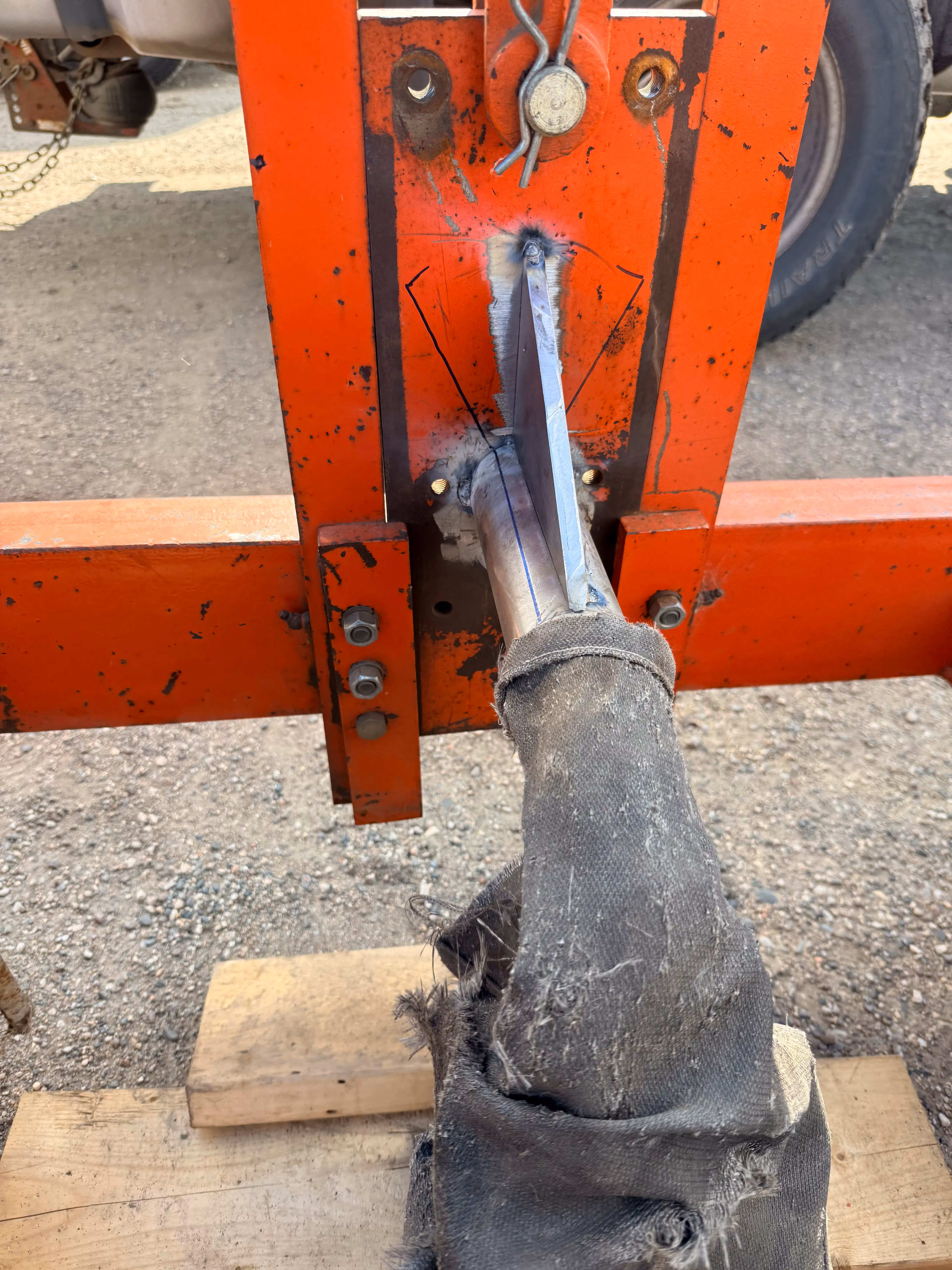 Track Grooming Equipment Repair at North Dakota Horse Park in Fargo