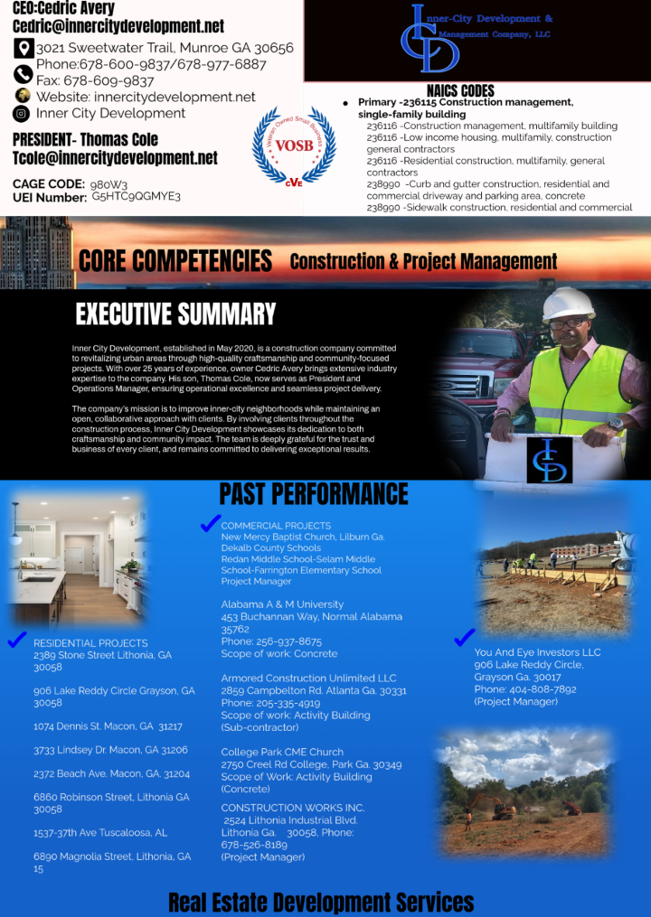  for Inner City Development in Monroe, GA