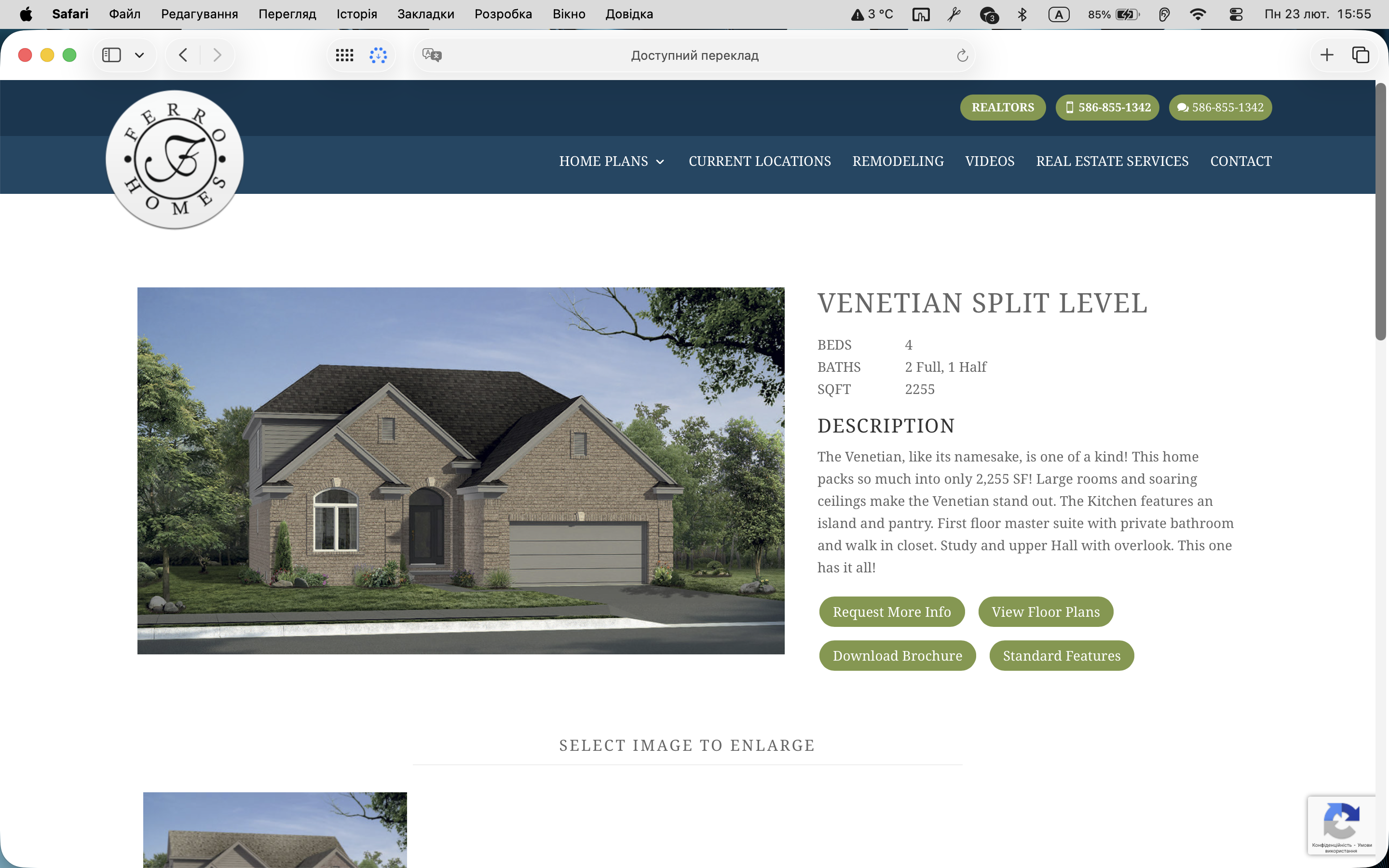  for Ferro Homes in Washington, MI