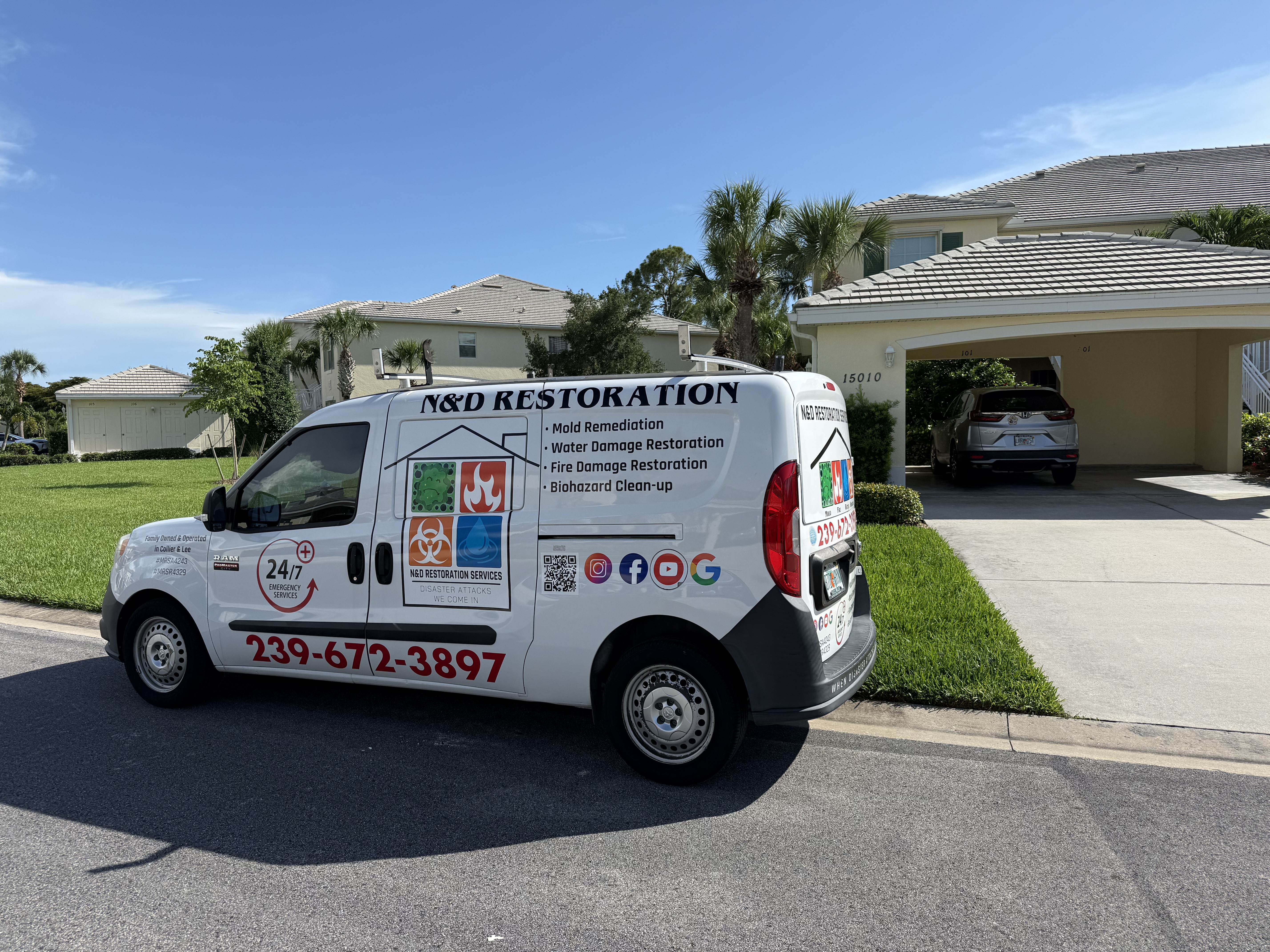  for N&D Restoration Services: When Disaster Strikes, We Come In in Cape Coral,  FL