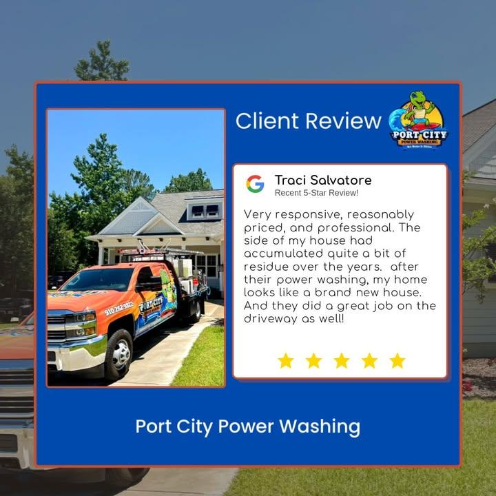 for Port City Power Washing in Wilmington, NC