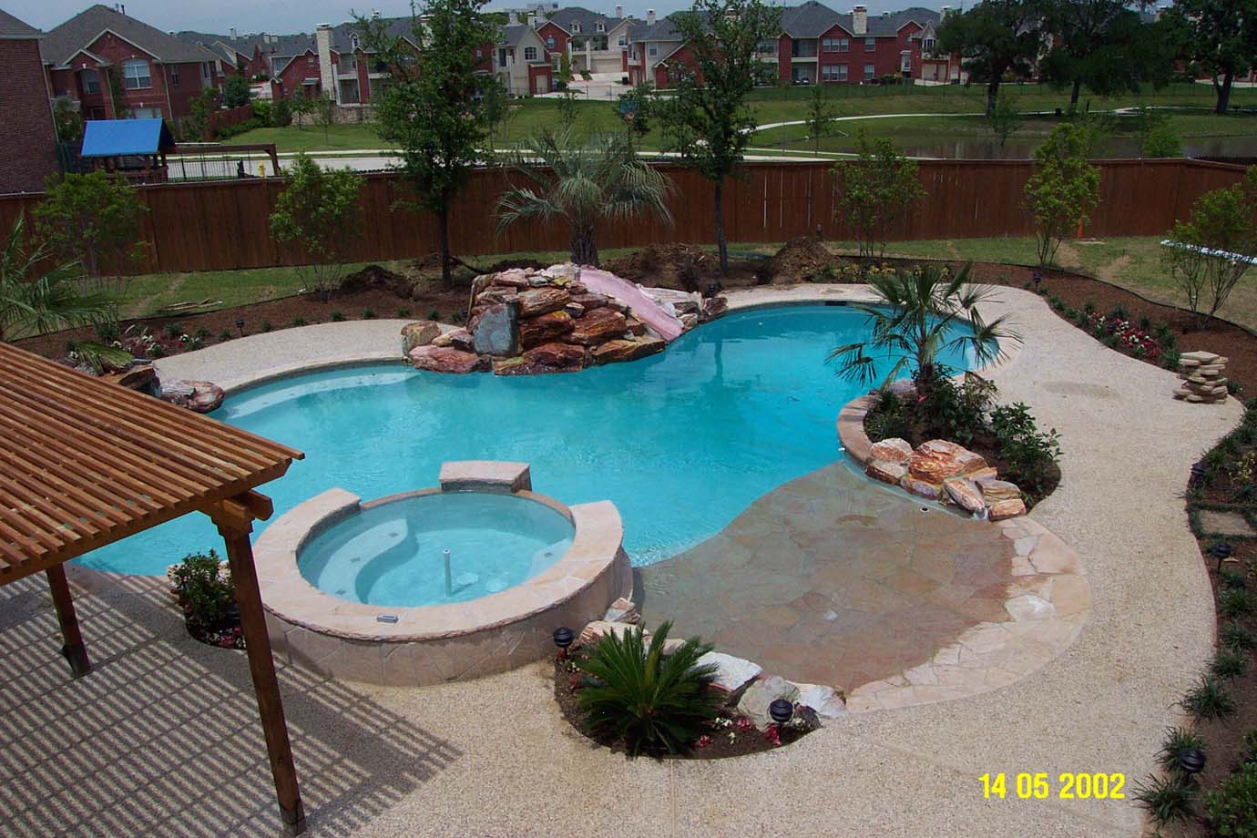 Pool Construction company Out Back Pool and Spa Creations in The Woodlands, TX