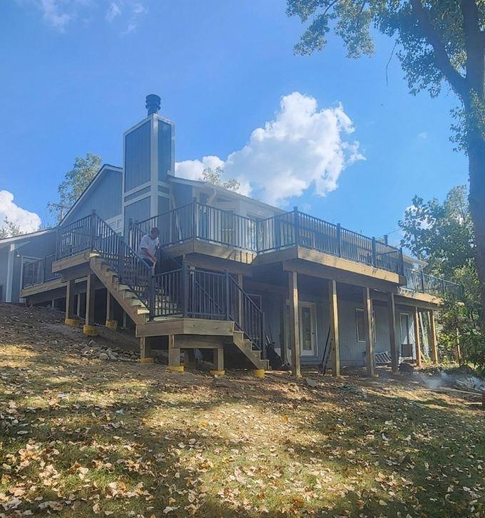 Mitten Made deck lighting and finishing details