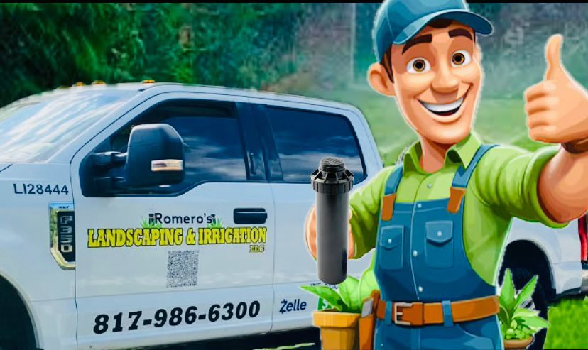  for Romero's Irrigation & Landscaping in Fort Worth, TX