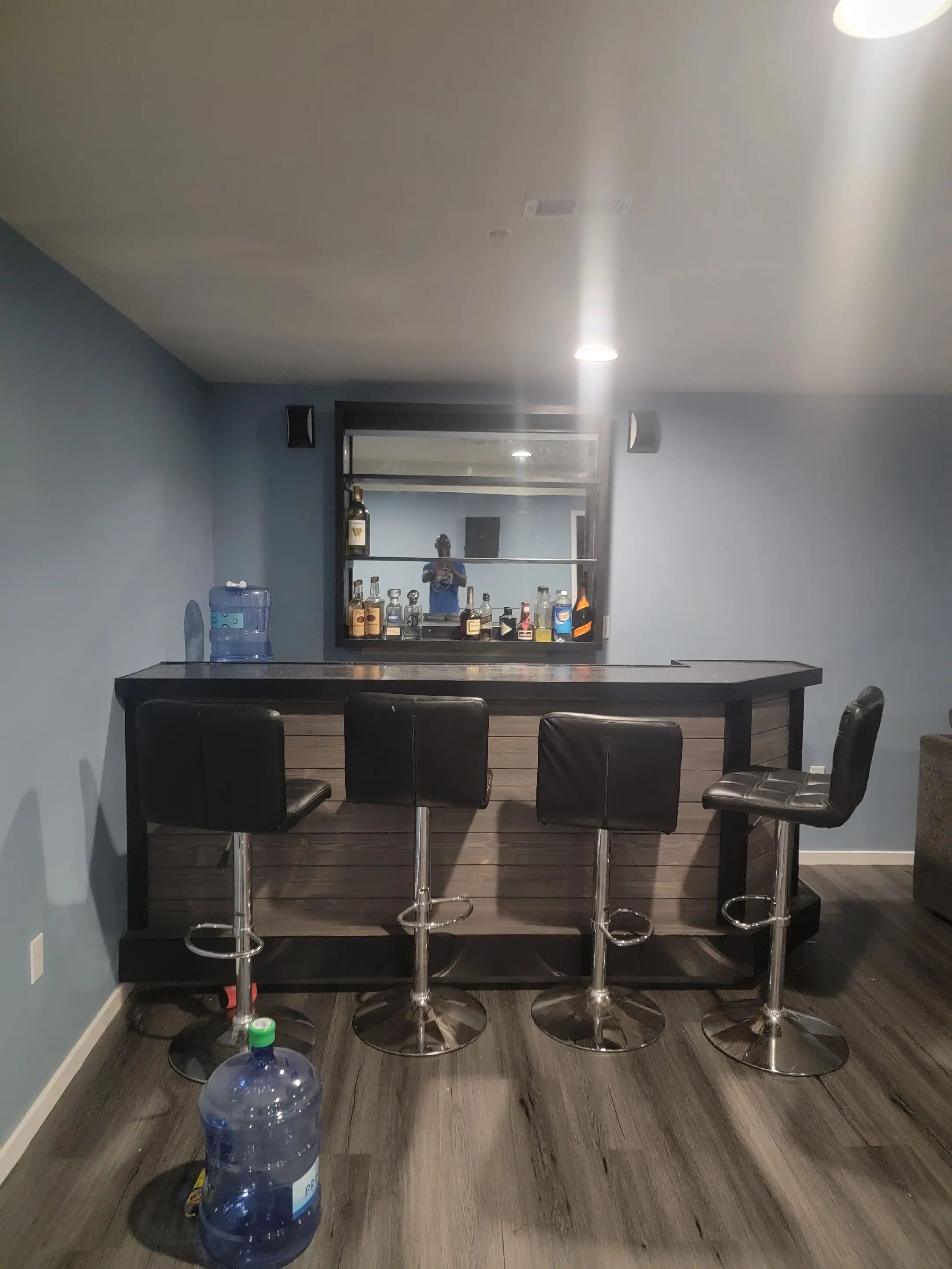 Finished basement renovation by Quality Works LLC, view 2