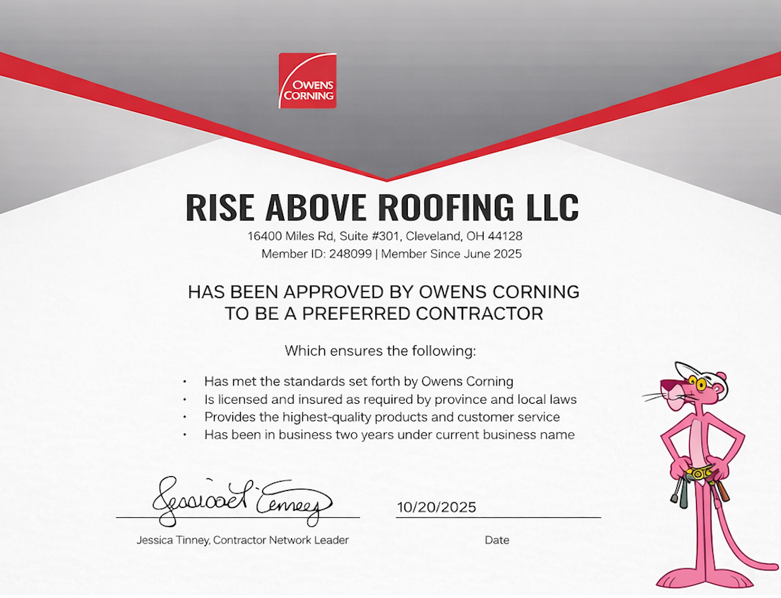 Owens Corning Preferred Contractor