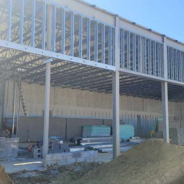 Commercial construction project by Luxurious Construction LLC