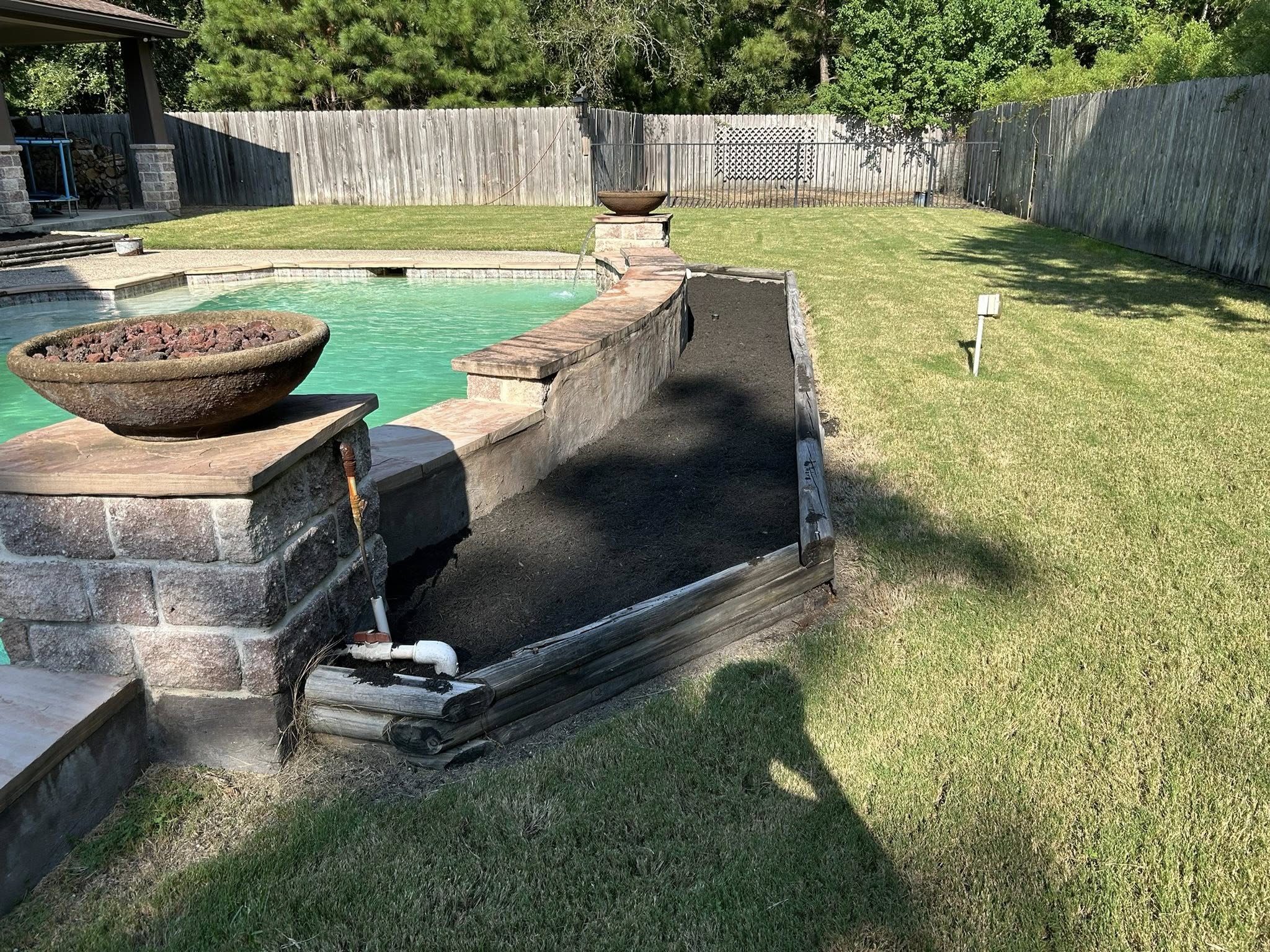 Landscaping company Total Terrain Services in Montgomery, TX
