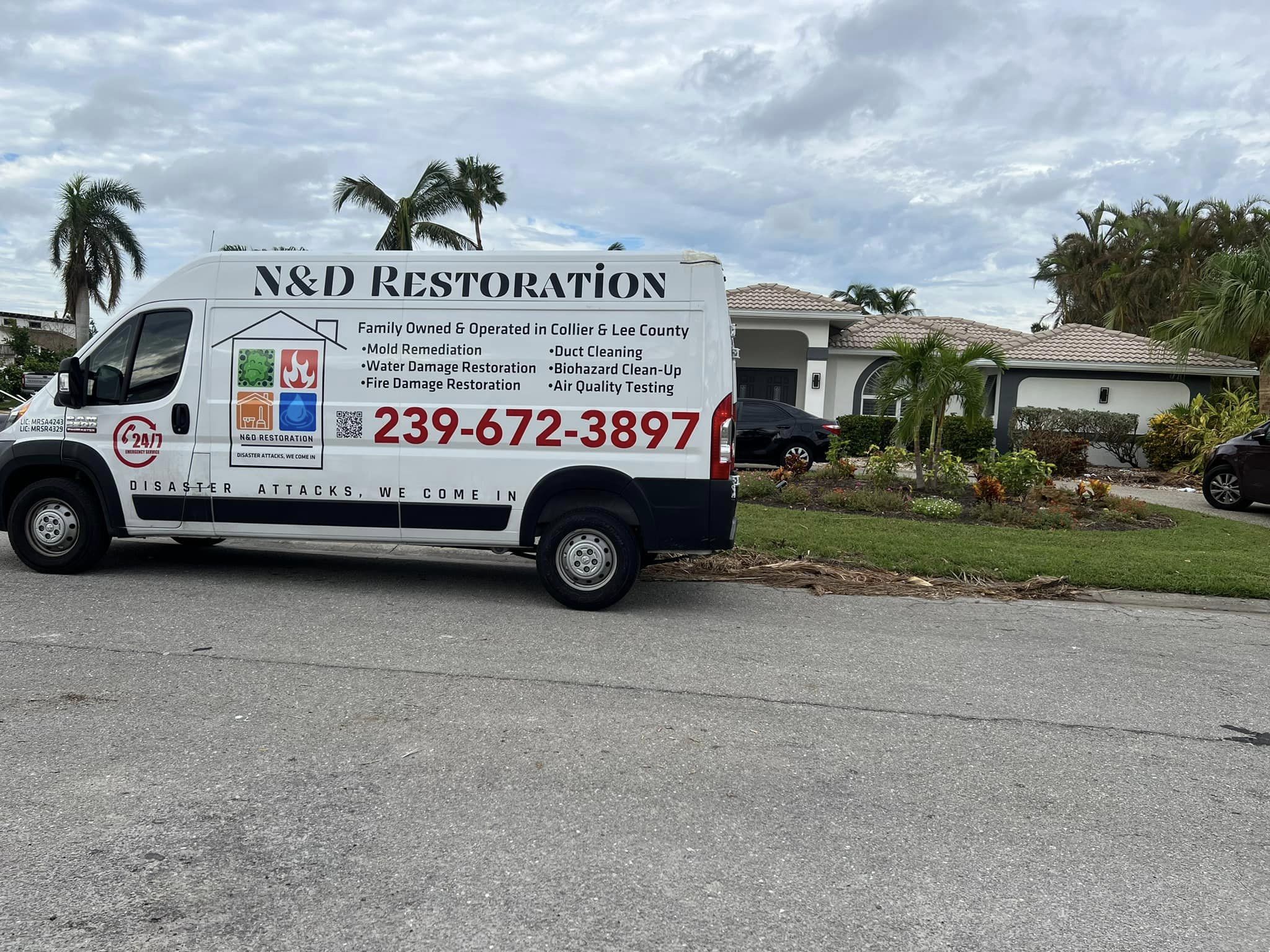  for N&D Restoration Services: When Disaster Strikes, We Come In in Cape Coral,  FL