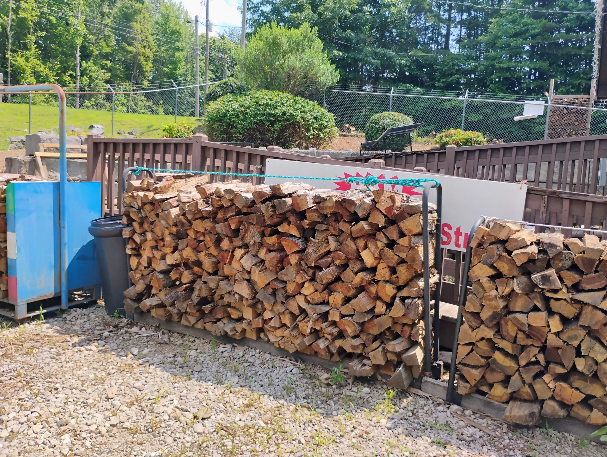 Landscaping & Hardscaping company BAM Another Pinestraw Lot in Flowery Branch, GA