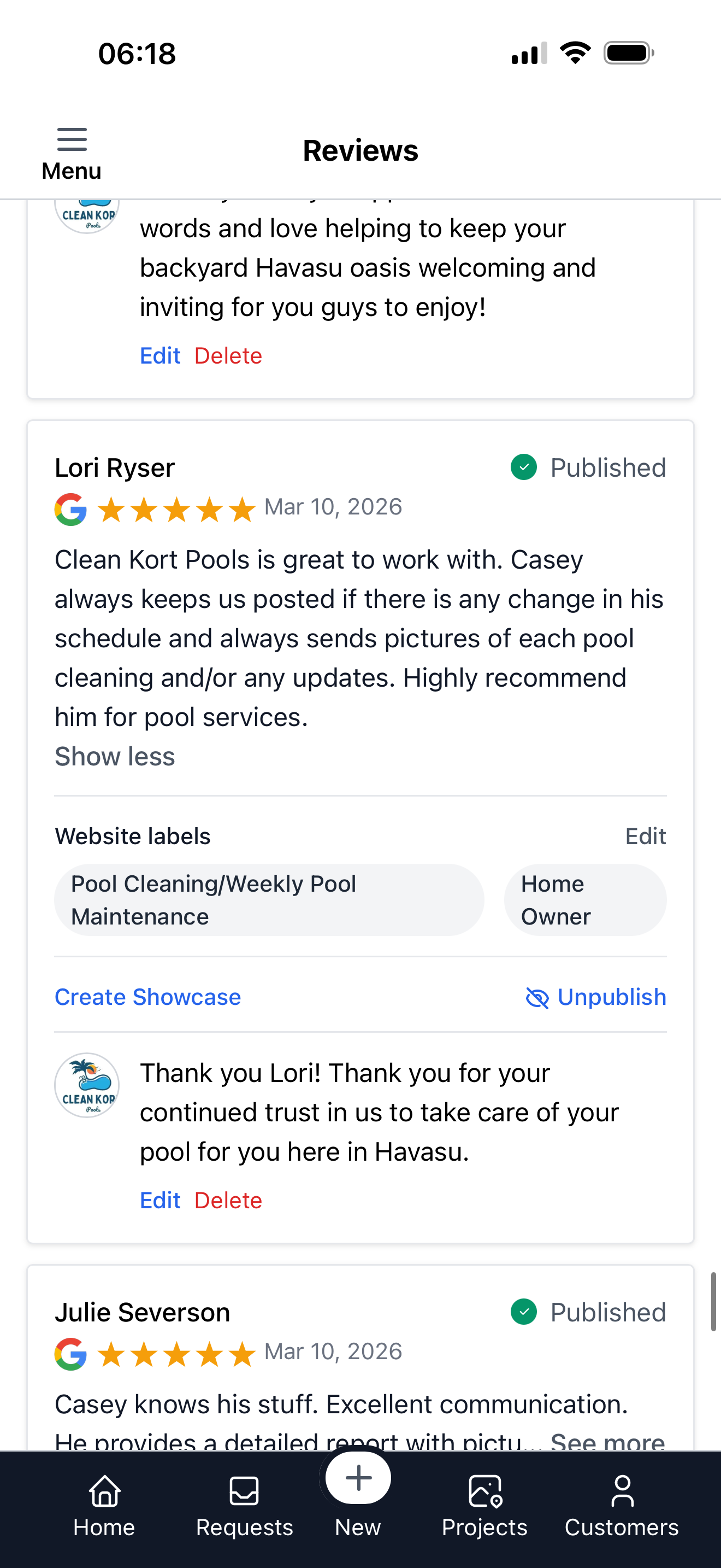  for Clean Kort Pools in Lake Havasu City, AZ