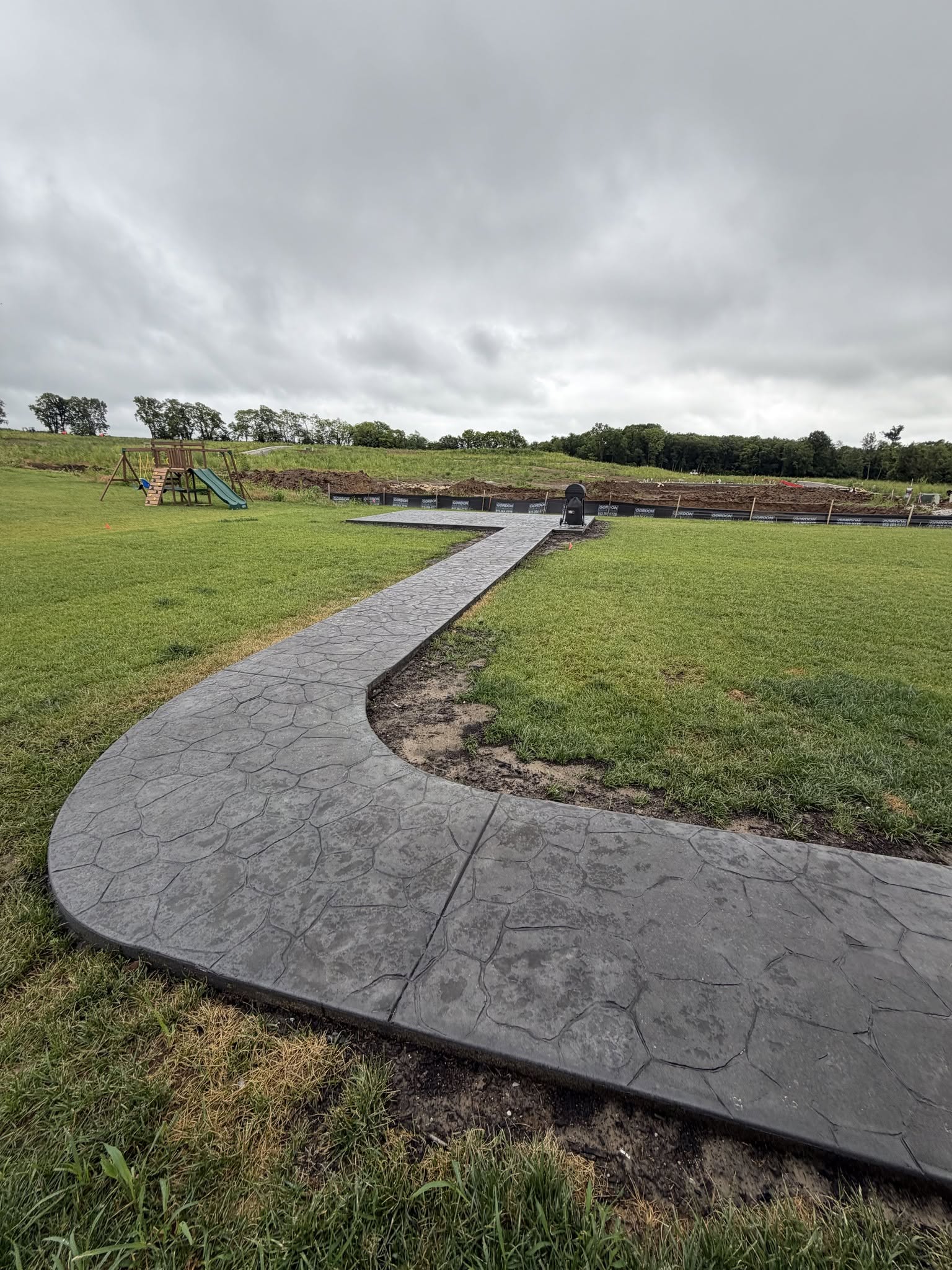 Paver walkway installed in Overland Park, KS